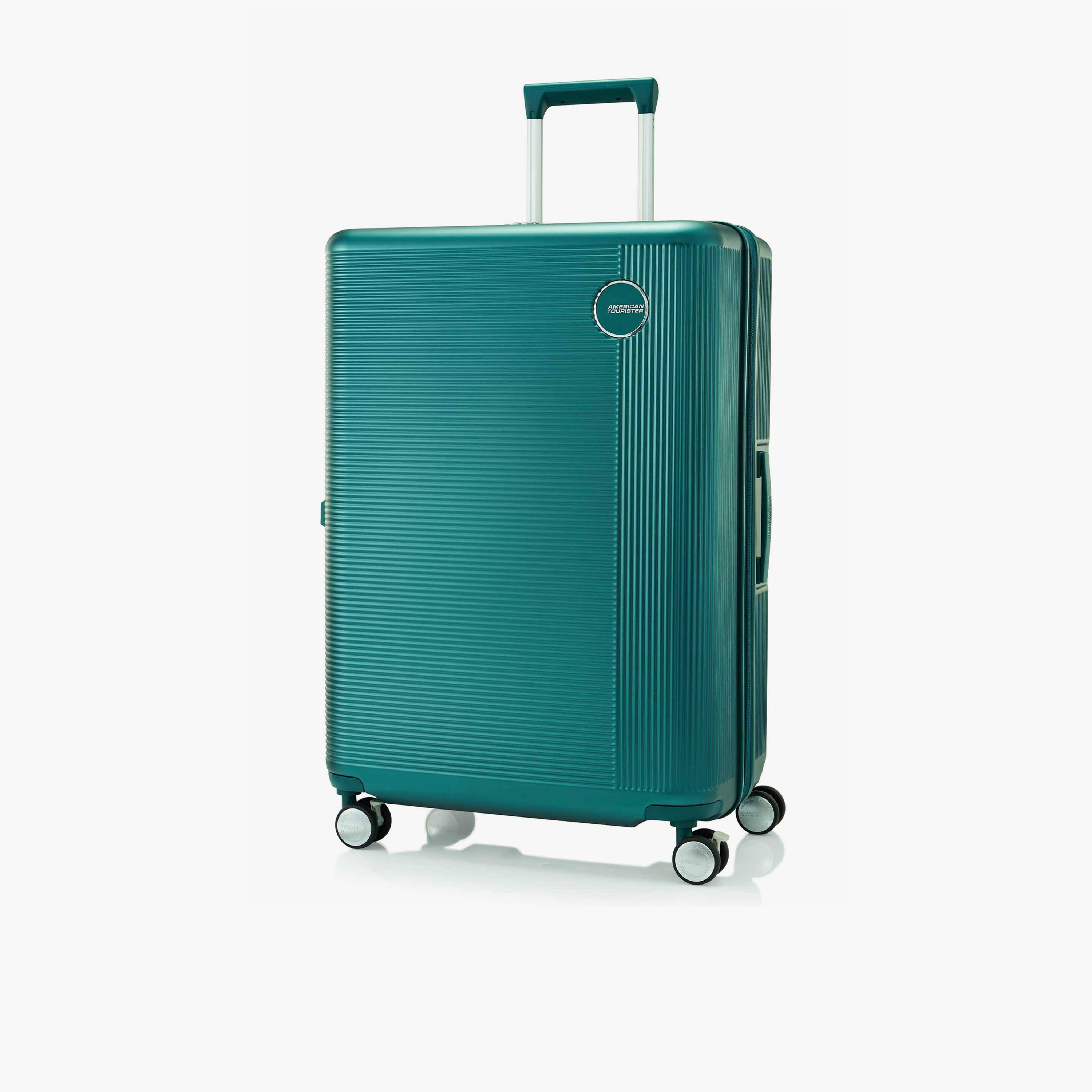 American Tourister Gemina Pro 75 CM Large Check-in Polycarbonate with ABS Hard-Sided 4-Wheeler Spinner Trolley Bag with TSA Lock-travel-luggagesandbags-luggage-image-5