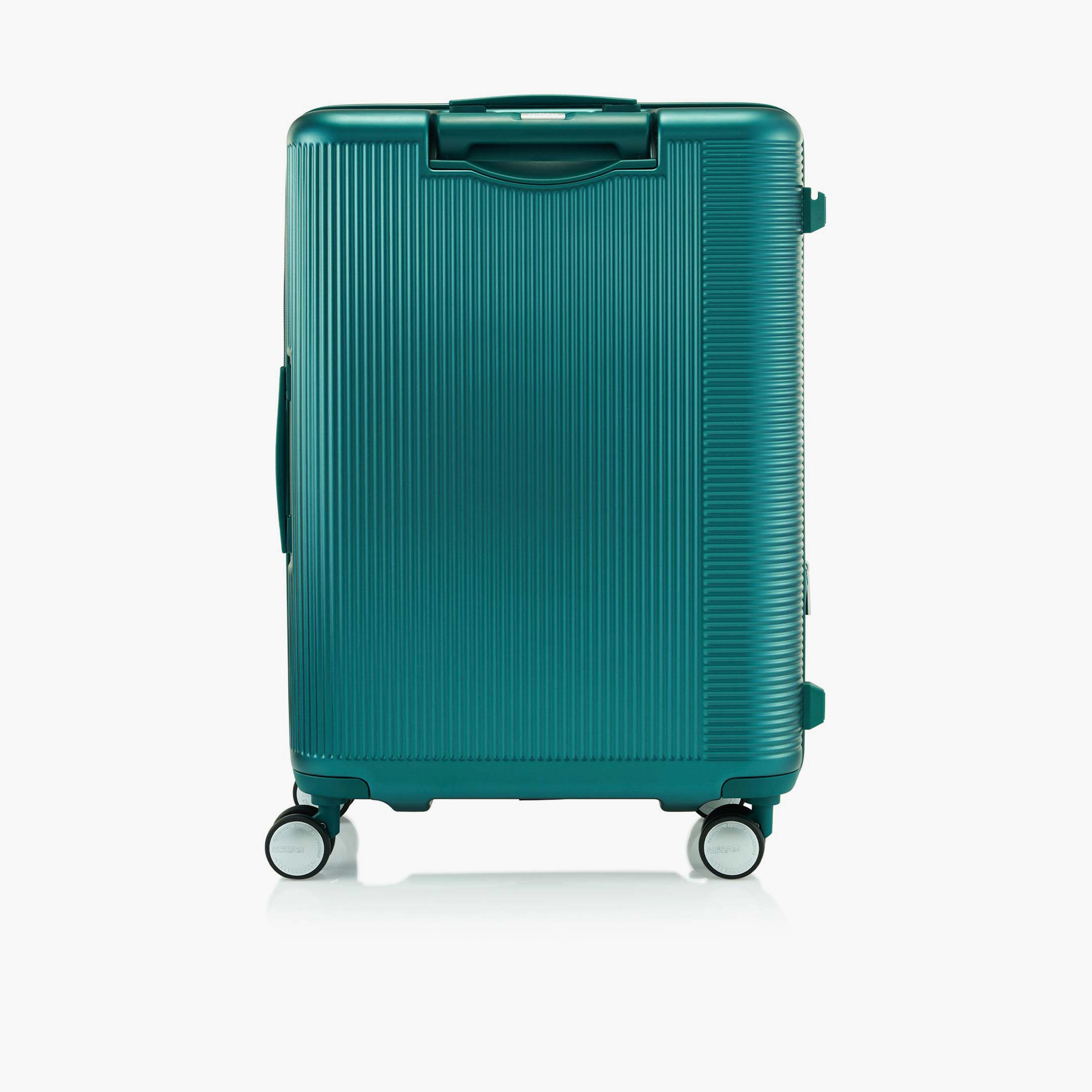 American Tourister Gemina Pro 69 CM Medium Check-in Polycarbonate with ABS Hard-Sided 4-Wheeler Spinner Trolley Bag with TSA Lock-travel-luggagesandbags-luggage-image-6