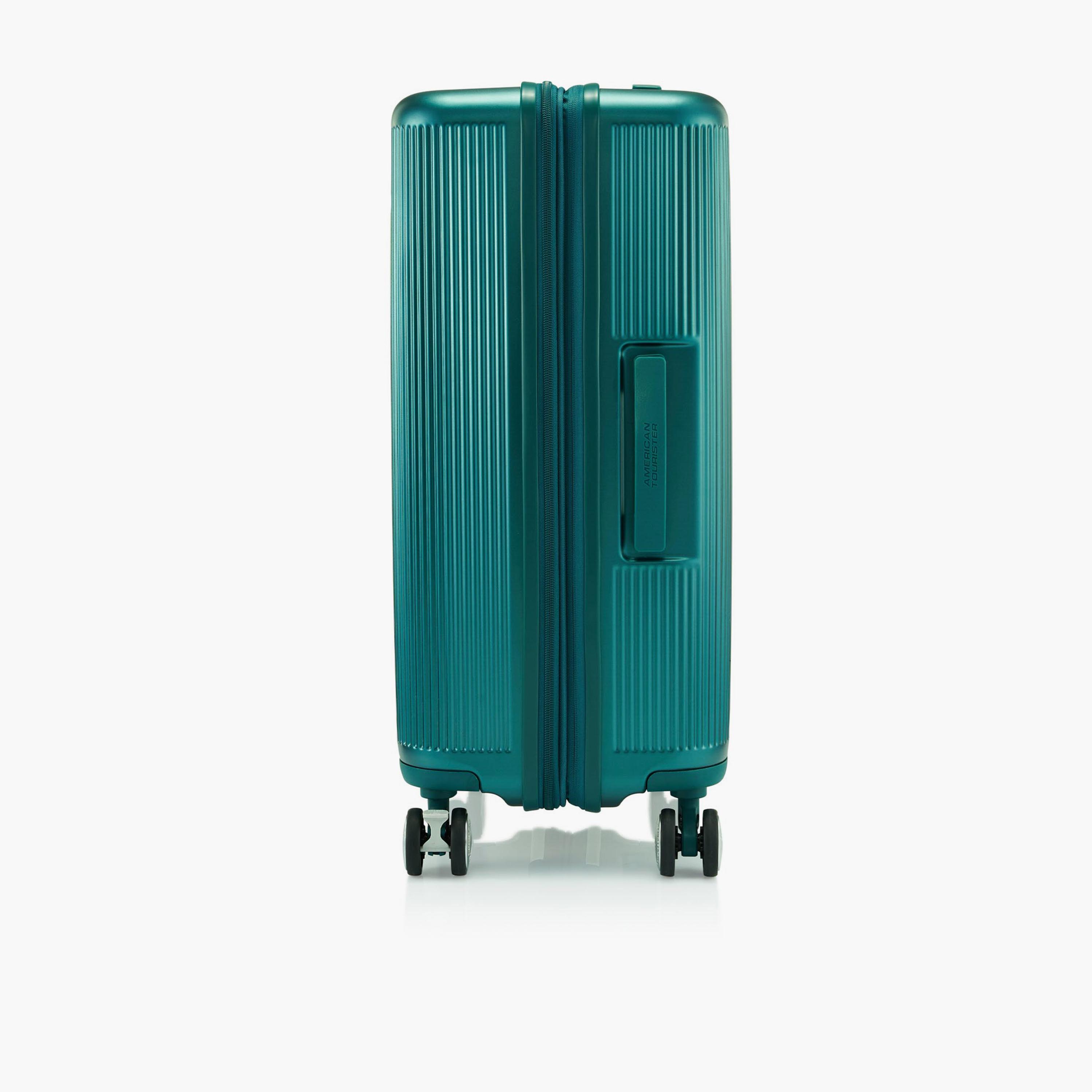 American Tourister Gemina Pro 69 CM Medium Check-in Polycarbonate with ABS Hard-Sided 4-Wheeler Spinner Trolley Bag with TSA Lock-travel-luggagesandbags-luggage-image-8