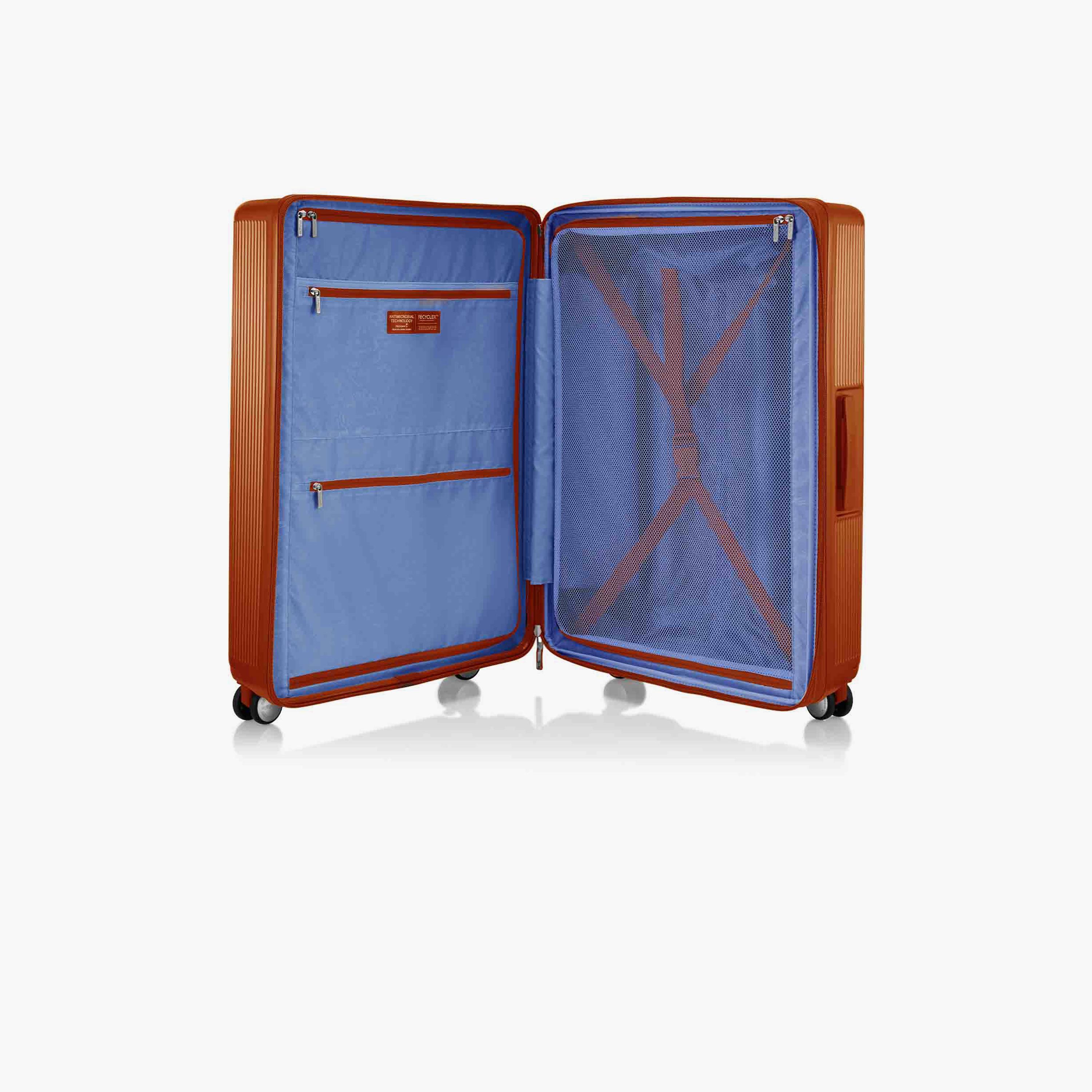 American Tourister Gemina Pro 75 CM Large Check-in Polycarbonate with ABS Hard-Sided 4-Wheeler Spinner Trolley Bag with TSA Lock-travel-luggagesandbags-luggage-image-7