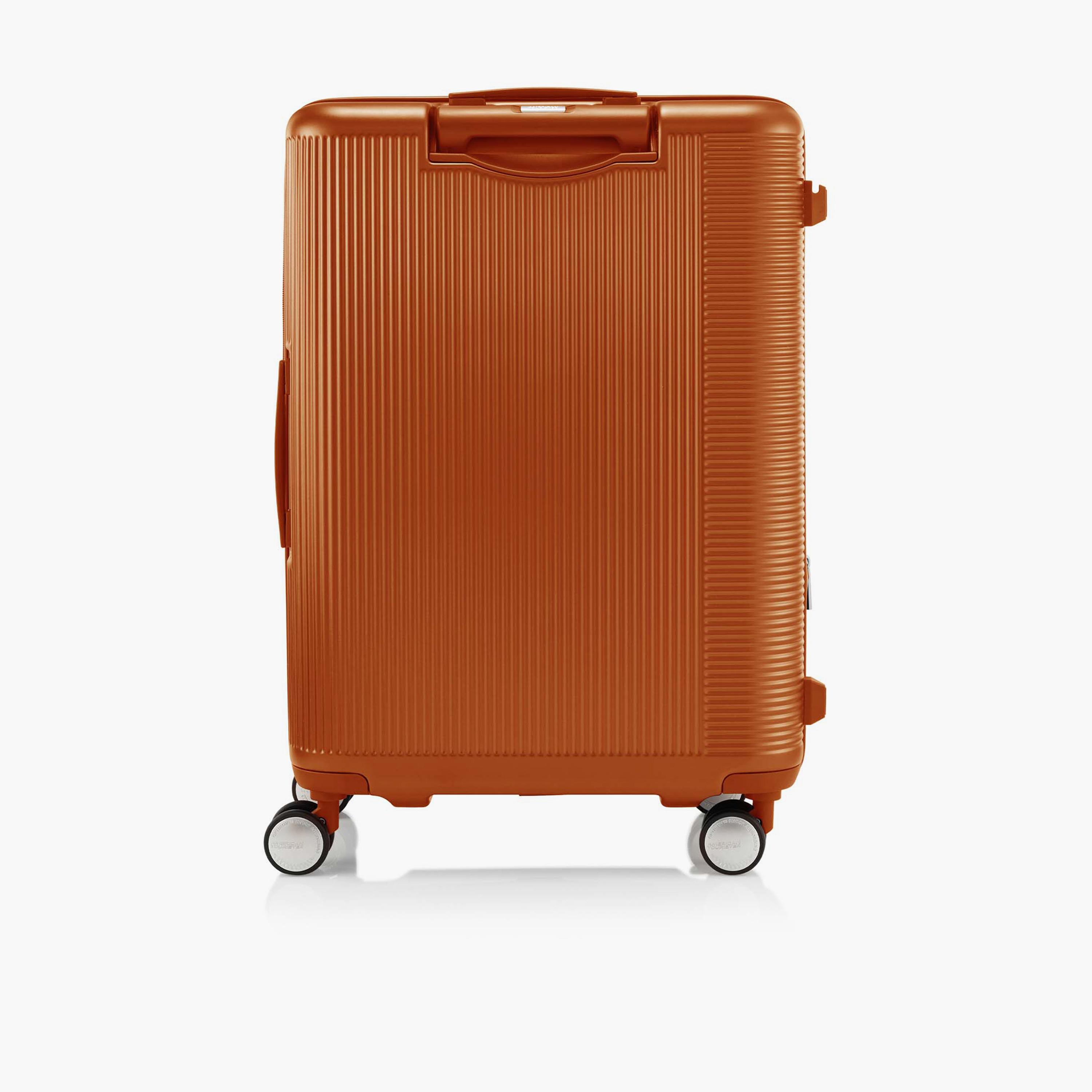 American Tourister Gemina Pro 65 CM Medium Check-in Polycarbonate with ABS Hard-Sided 4-Wheeler Spinner Trolley Bag with TSA Lock-travel-luggagesandbags-luggage-image-6