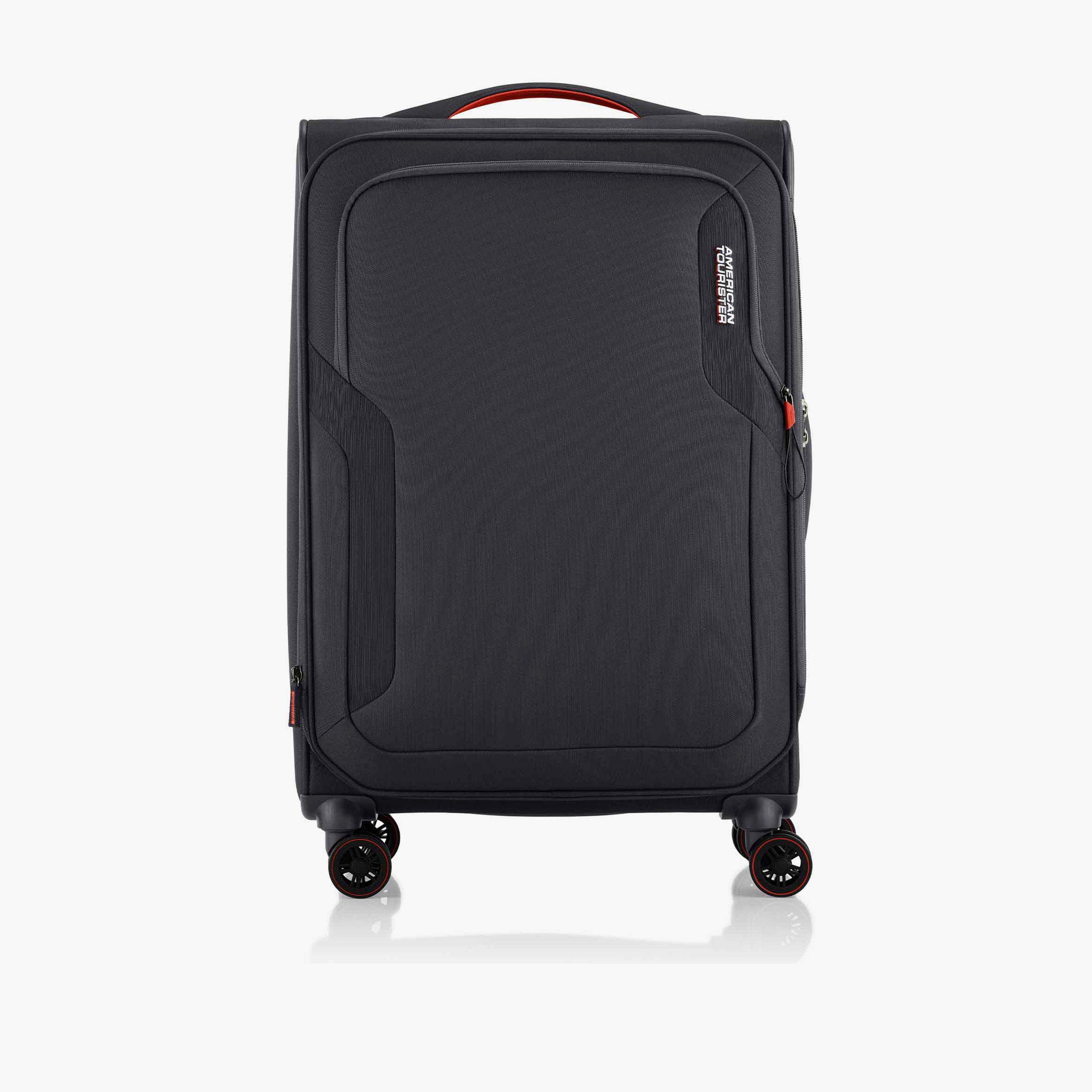 American Tourister Applite 5 82 CM Large Check-in Polyester Soft-Sided 4-Wheeler Spinner Trolley Bag with TSA Lock-travel-luggagesandbags-luggage-image-1
