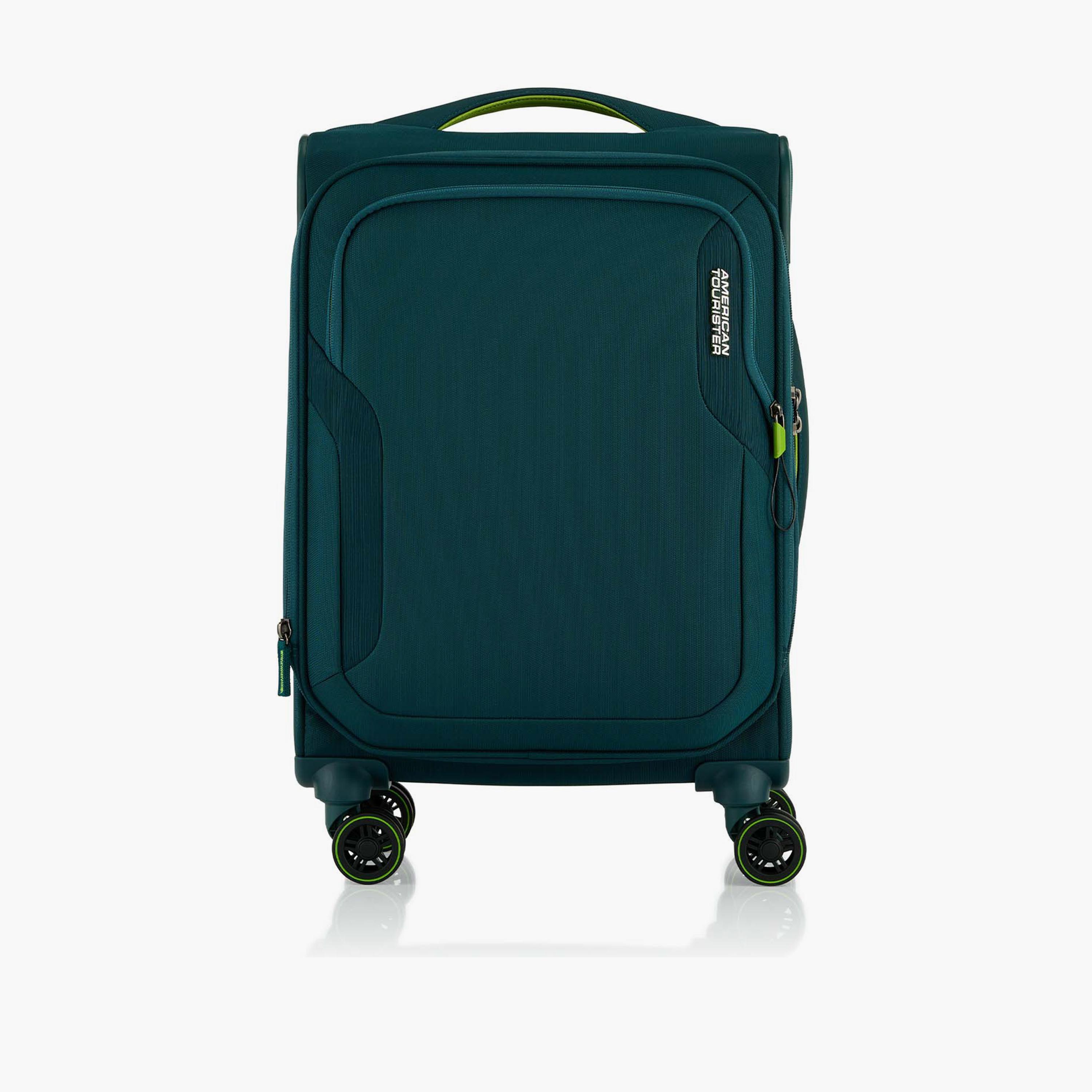 American Tourister Applite 5 82 CM Large Check-in Polyester Soft-Sided 4-Wheeler Spinner Trolley Bag with TSA Lock-travel-luggagesandbags-luggage-image-1