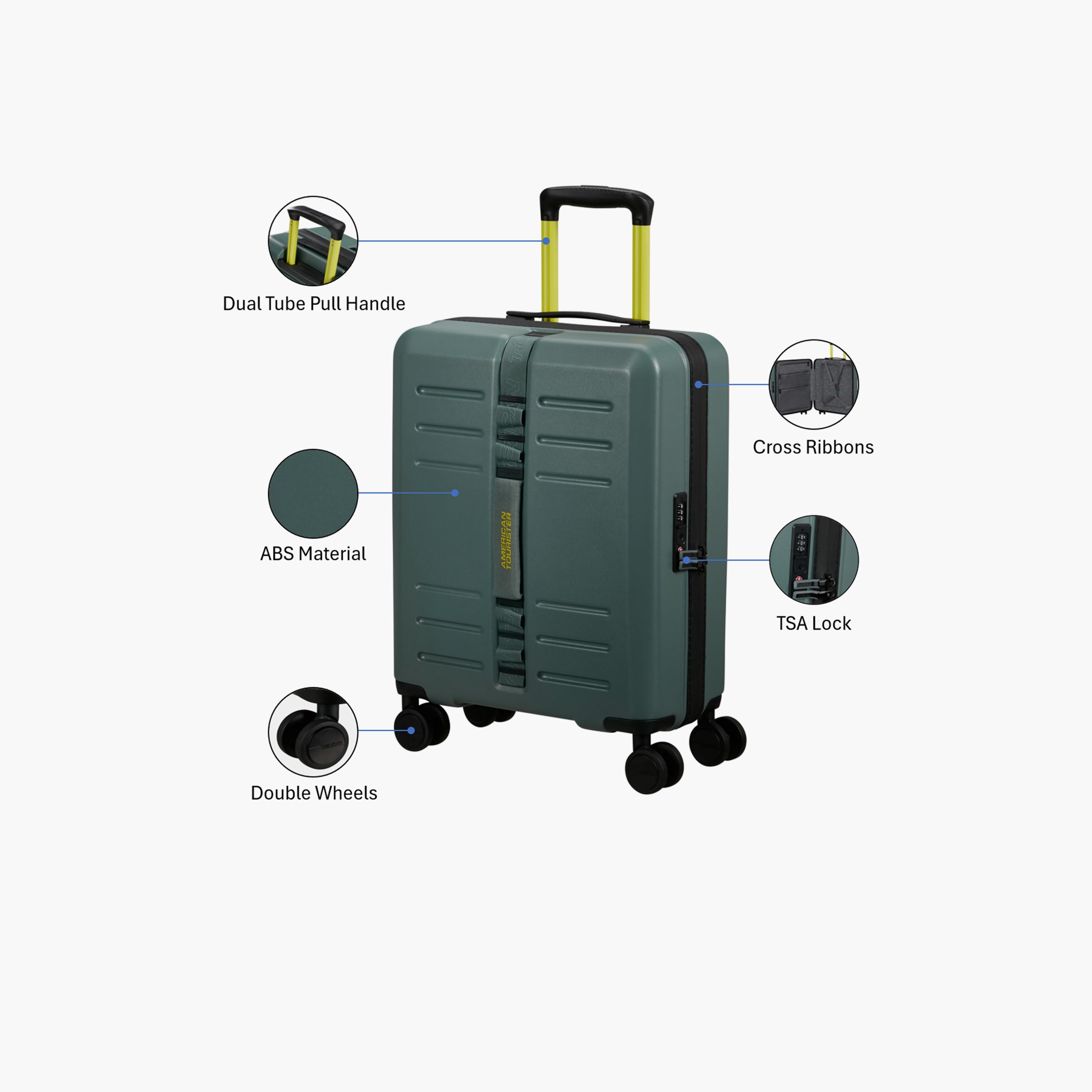 American Tourister Stranger Things 55 CM Small Cabin ABS Hard-Sided 4-Wheeler Spinner Trolley Bag with TSA Lock-travel-luggagesandbags-luggage-image-3
