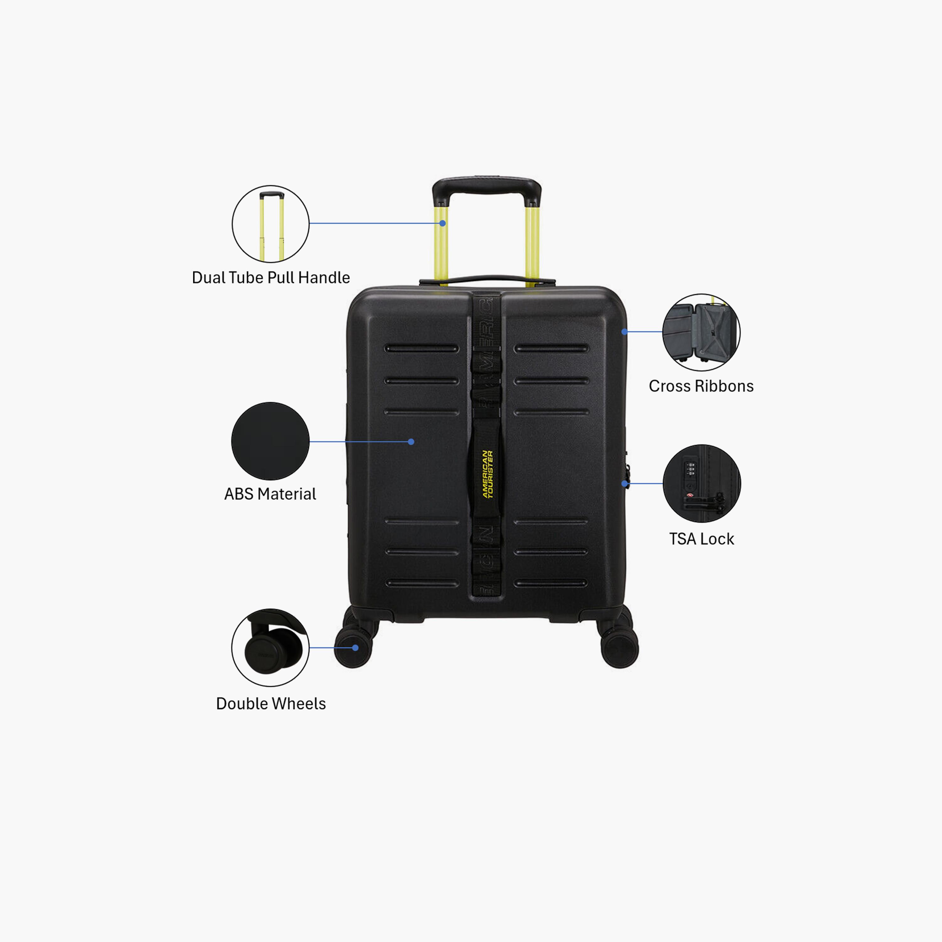 American Tourister Stranger Things 73 CM Medium Check-in ABS Hard-Sided 4-Wheeler Spinner Trolley Bag with TSA Lock-travel-luggagesandbags-luggage-image-3