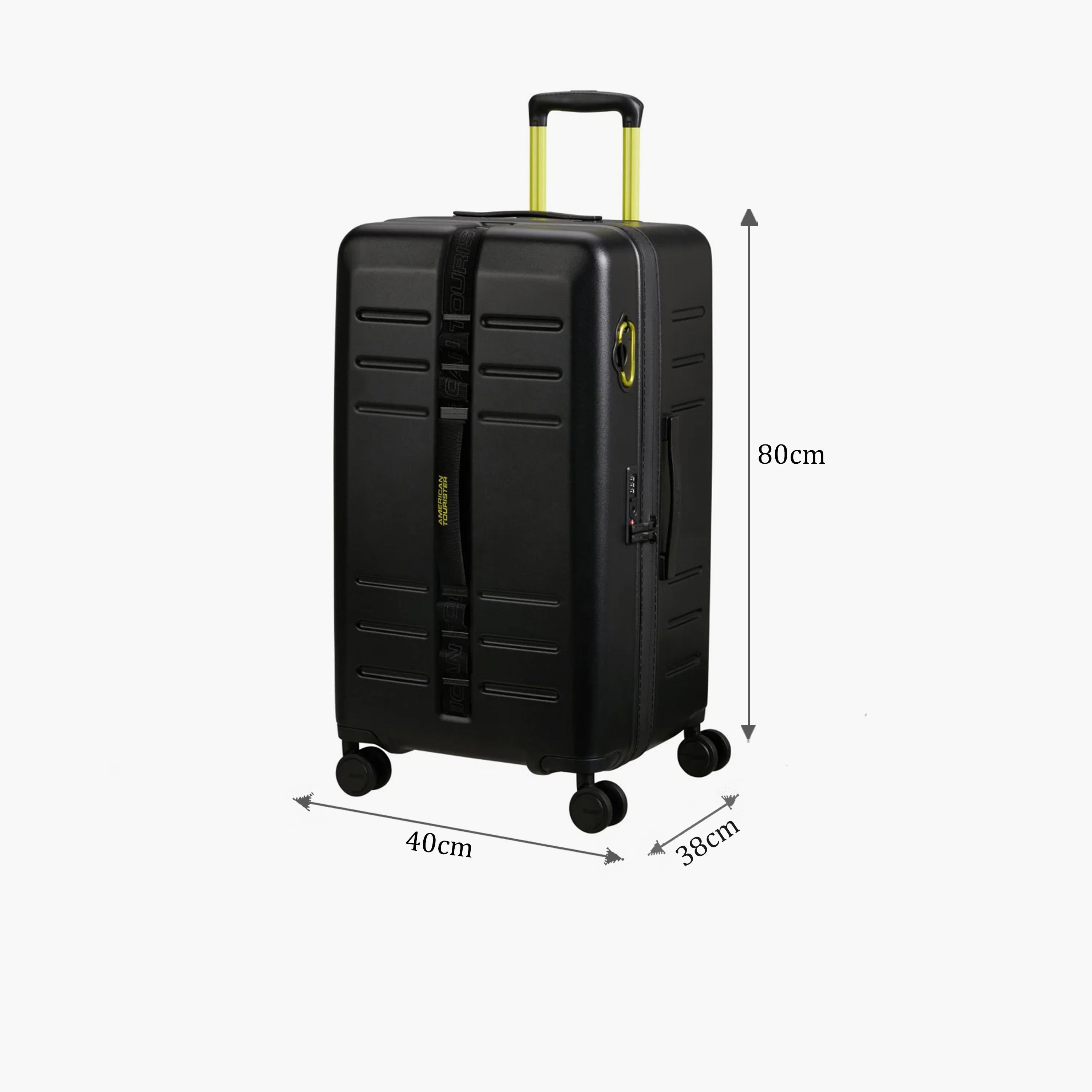 American Tourister Stranger Things 80 CM Large Check-in ABS Hard-Sided 4-Wheeler Spinner Trolley Bag with TSA Lock-travel-luggagesandbags-luggage-image-2