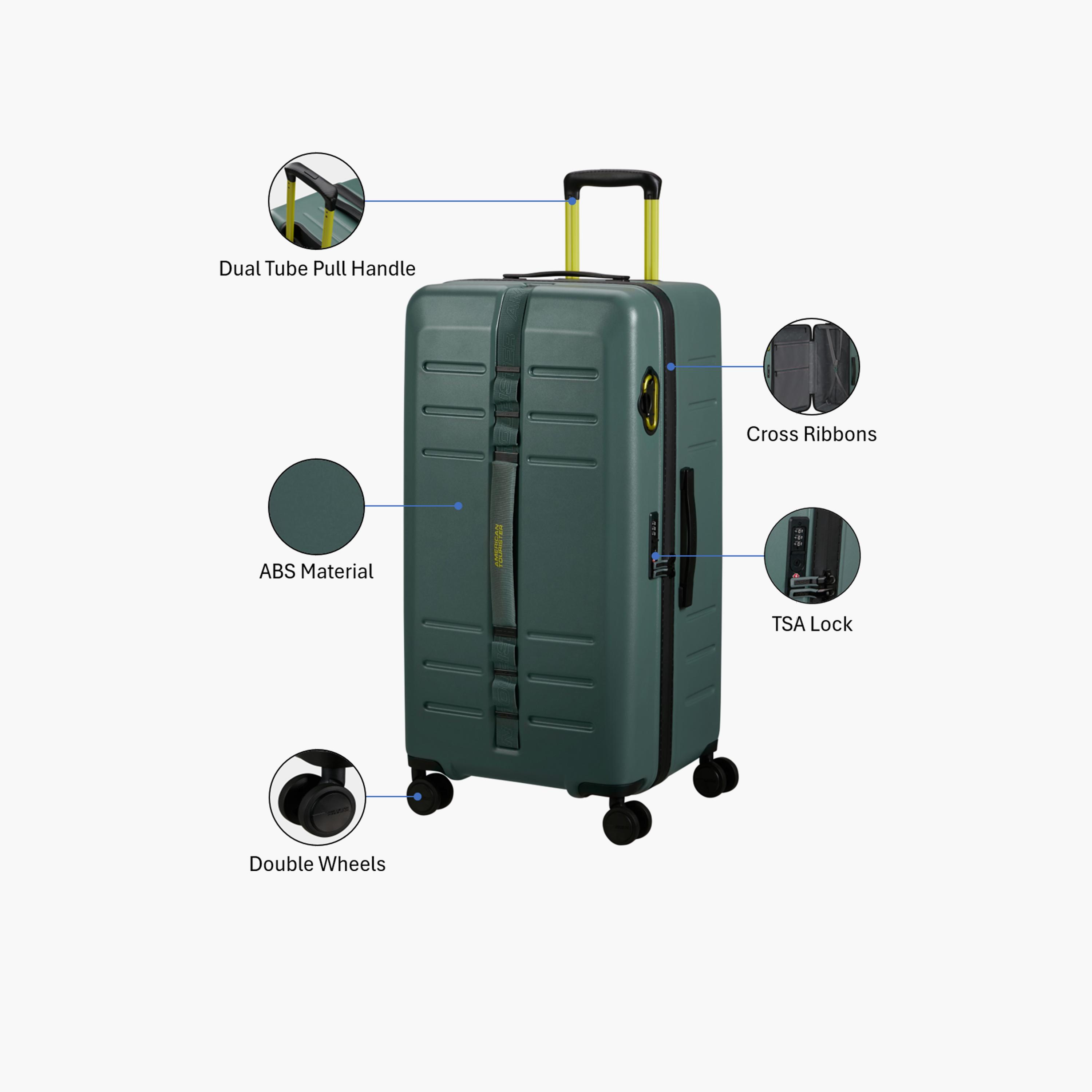 American Tourister Stranger Things 80 CM Large Check-in ABS Hard-Sided 4-Wheeler Spinner Trolley Bag with TSA Lock-travel-luggagesandbags-luggage-image-3