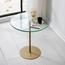 Maple Glow Glass Top Side Table-furniture-livingroom-sideandendtables-image-2