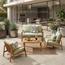 طقم جلسة خارجية 4 مقاعد مع طاولة - هوم جويز-furniture-outdoor-sofasandchairs-image-3
