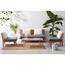 Homejoyz 4-Seater Outdoor Lounge Set with Table-furniture-outdoor-sofasandchairs-image-2