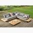 Homejoyz 7-Seater Outdoor Lounge Set with Table-furniture-outdoor-sofasandchairs-image-1