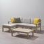 Homejoyz 4-Seater Outdoor Lounge Set with Table-furniture-outdoor-sofasandchairs-image-2