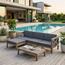 Homejoyz 4-Seater Outdoor Lounge Set with Table-furniture-outdoor-sofasandchairs-image-3