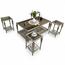 Homejoyz 5-Piece Glass Top Coffee Table and Side Table Set-promo_HC_SA_discountpromo_20042020-image-3