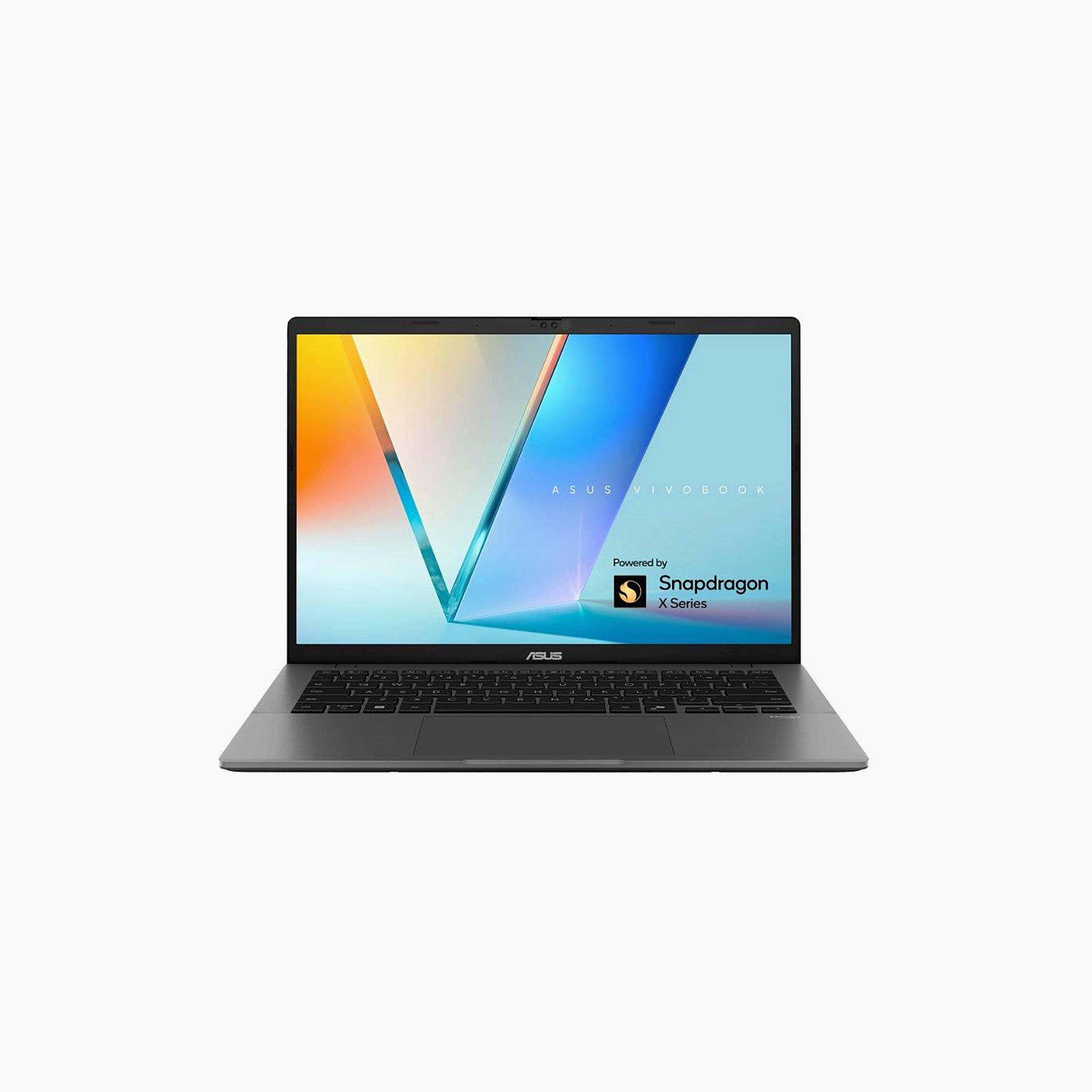 Asus Vivobook S14 Snapdragon X 16GB RAM 1TB SSD LPDDR5X 14 WUXGA Matte Gray Adreno | S3407QA-SF044W-electronics-laptops-image-1