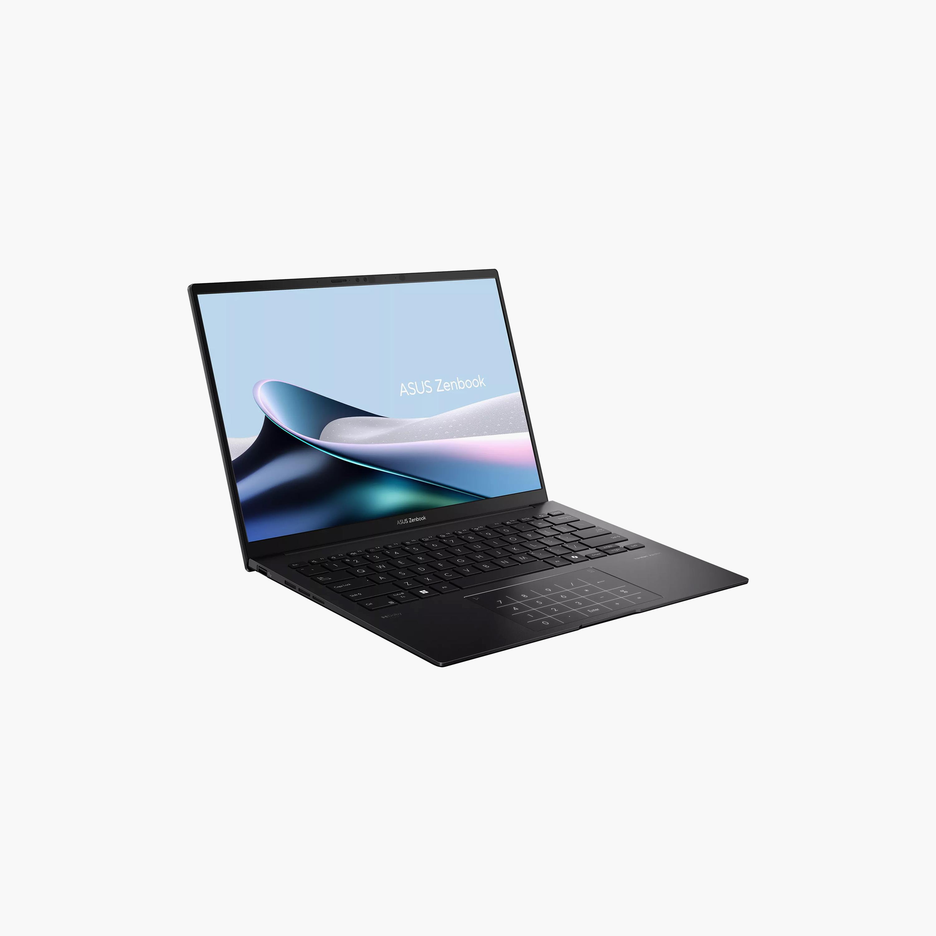 لابتوب أسوس زينبوك 14 بمعالج AMD رايزن AI 7، رام 32 جيجابايت، 1 تيرابايت SSD، شاشة 14 بوصة WUXGA، كرت شاشة راديون - أسود يشمي | UM3406GA-QD031W-electronics-laptops-image-2