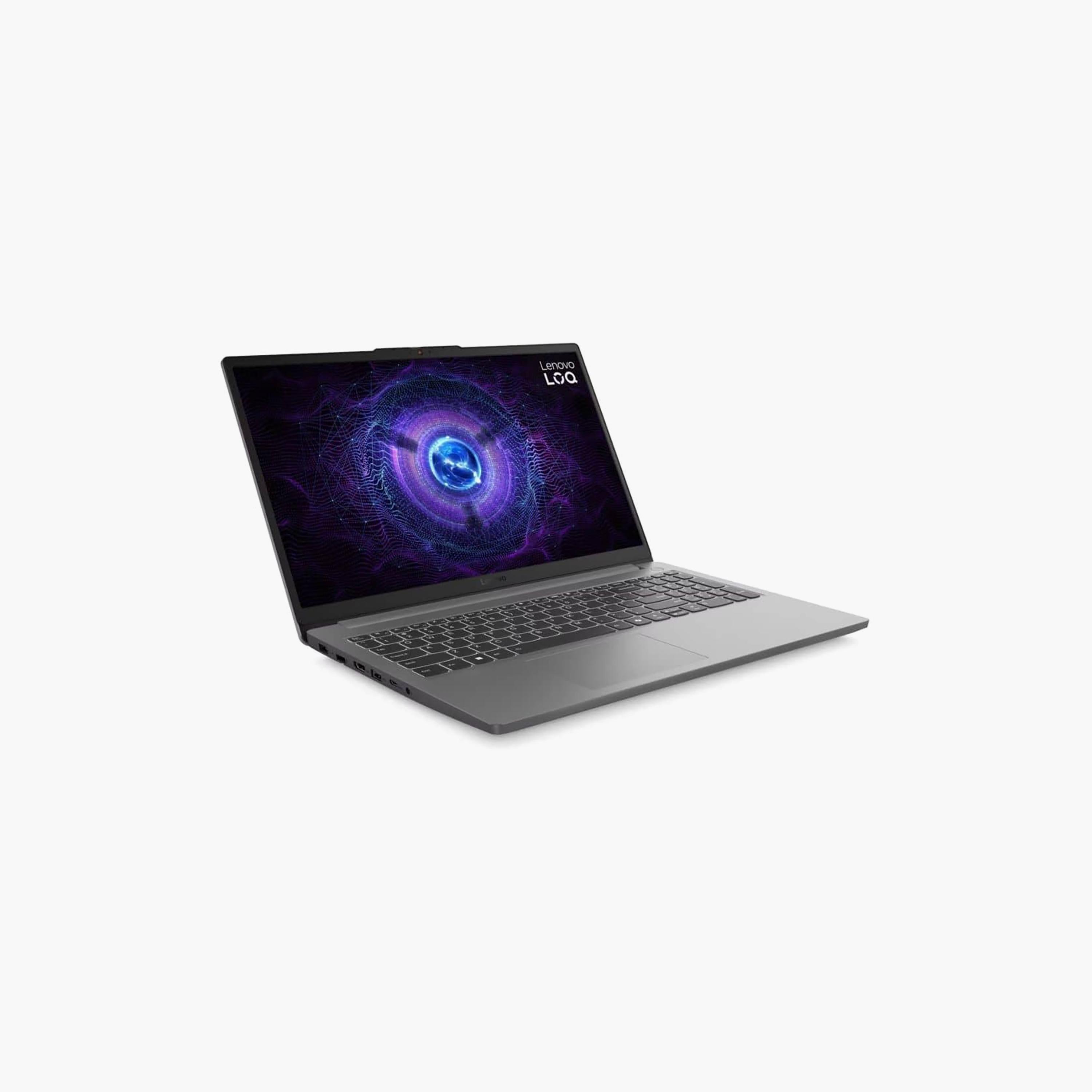 لابتوب الألعاب لينوفو إل أو كيو 15 (LOQ) بمعالج AMD رايزن 7 170، رام 16 جيجابايت، 512 جيجابايت SSD، كرت شاشة RTX 3050 سعة 6 جيجابايت، شاشة 15.6 بوصة FHD، ويندوز 11 - رمادي لونا | 83S0008SAX-electronics-laptops-image-2