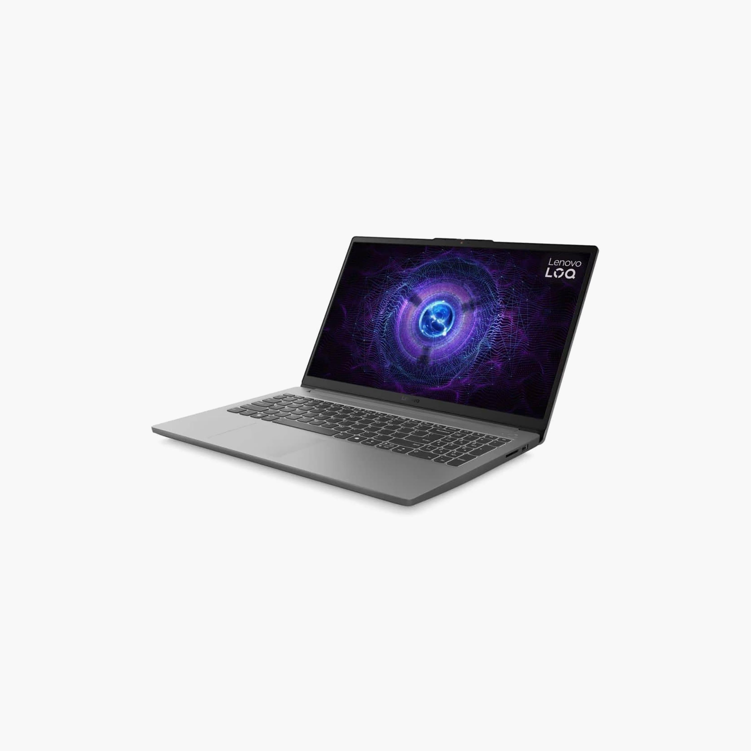 لابتوب الألعاب لينوفو إل أو كيو 15 (LOQ) بمعالج AMD رايزن 7 170، رام 16 جيجابايت، 512 جيجابايت SSD، كرت شاشة RTX 3050 سعة 6 جيجابايت، شاشة 15.6 بوصة FHD، ويندوز 11 - رمادي لونا | 83S0008SAX-electronics-laptops-image-3