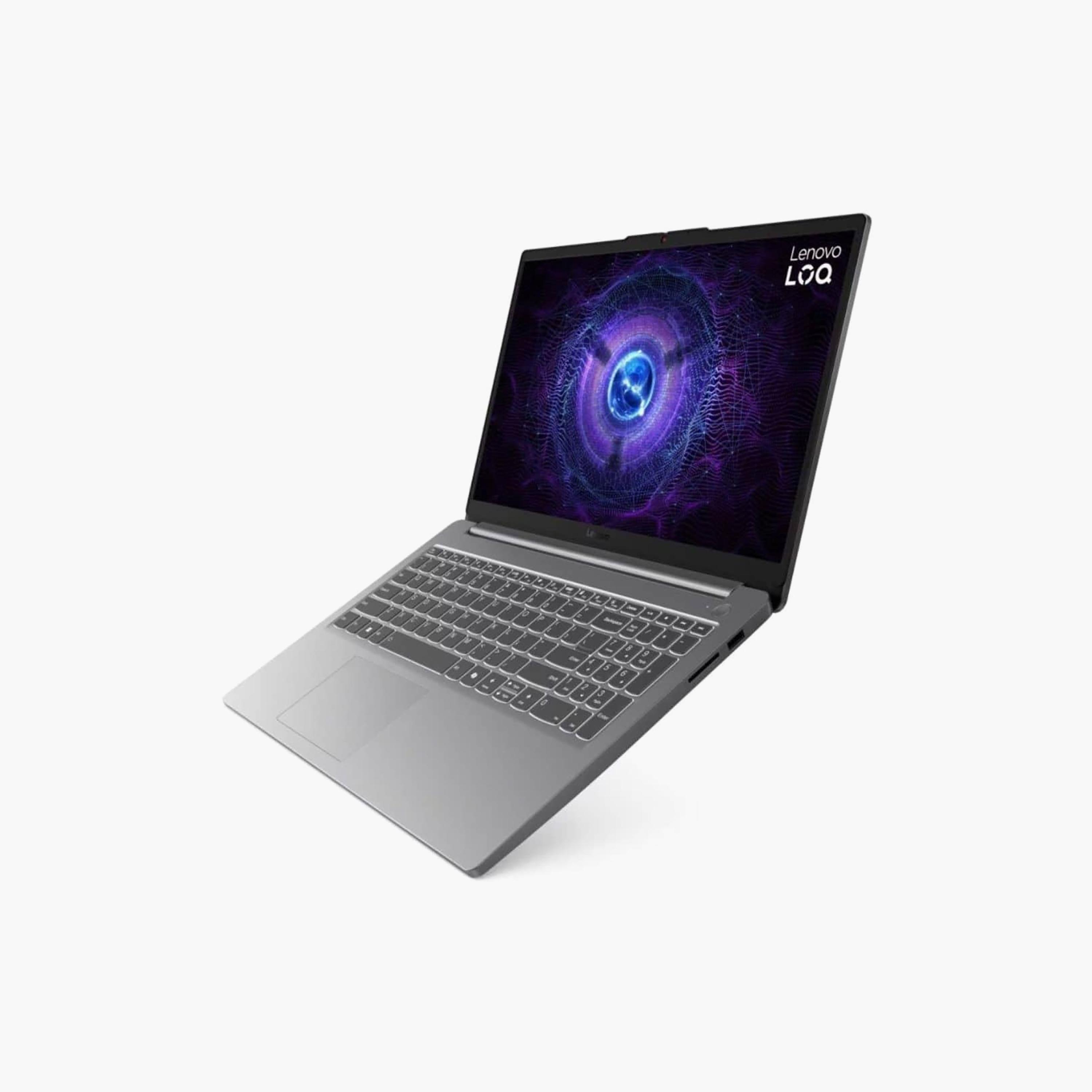 لابتوب الألعاب لينوفو إل أو كيو 15 (LOQ) بمعالج AMD رايزن 7 170، رام 16 جيجابايت، 512 جيجابايت SSD، كرت شاشة RTX 3050 سعة 6 جيجابايت، شاشة 15.6 بوصة FHD، ويندوز 11 - رمادي لونا | 83S0008SAX-electronics-laptops-image-5