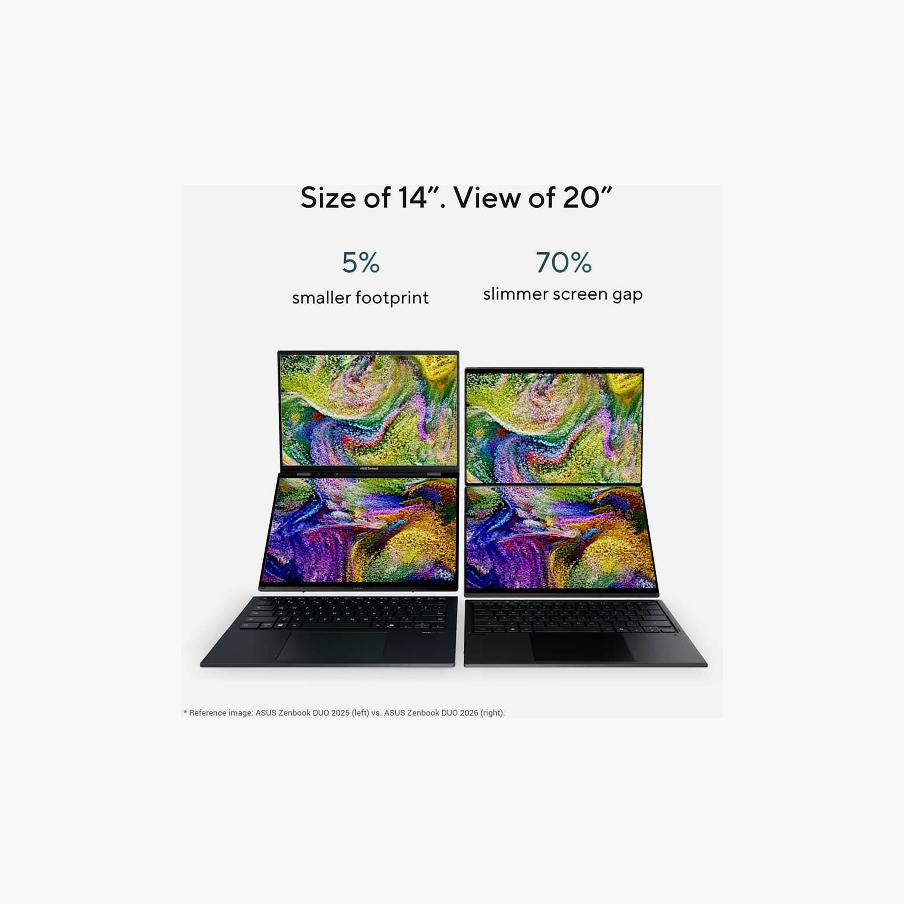 Asus Zenbook Duo Intel Ultra 7 355 32GB RAM 1TB SSD 14" 3K OLED Touch Win11H Gray | UX8407AA-SN062W-electronics-laptops-image-4
