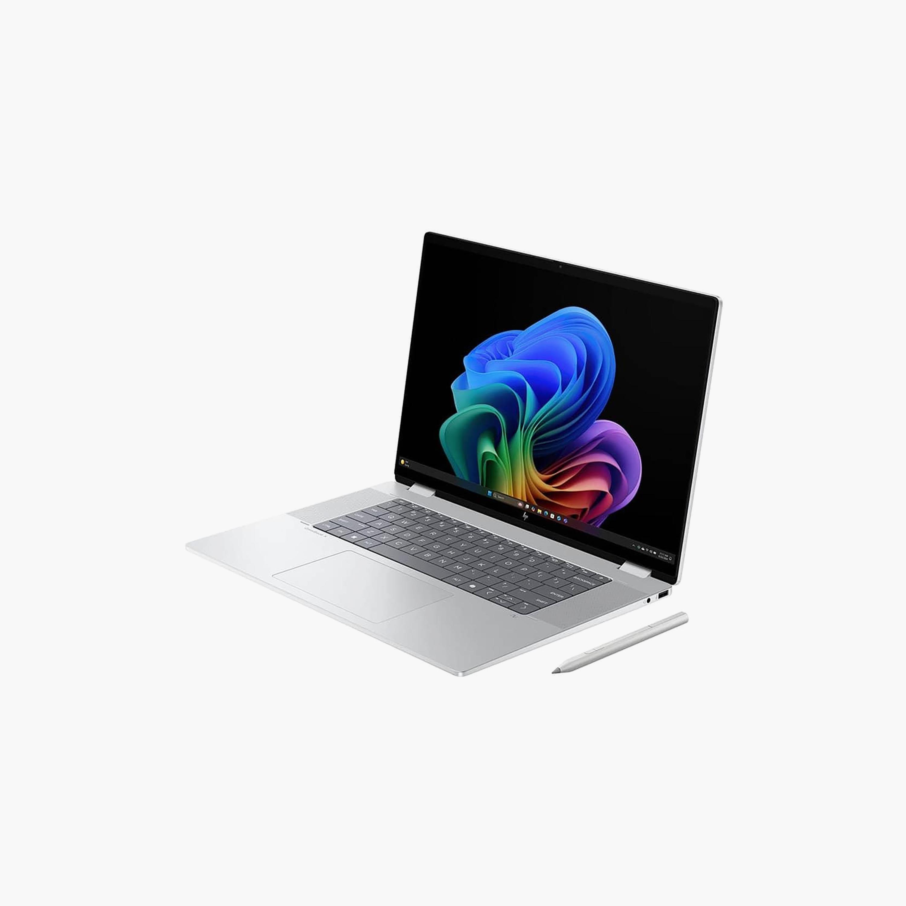 لابتوب إتش بي أومني بوك X فليب بمعالج إنتل أولترا 7 258V، رام 32 جيجابايت، 1 تيرابايت SSD، كرت شاشة مدمج، شاشة 16 بوصة، ويندوز 11 هوم - فضي | CZ2H2EA-electronics-laptops-image-2