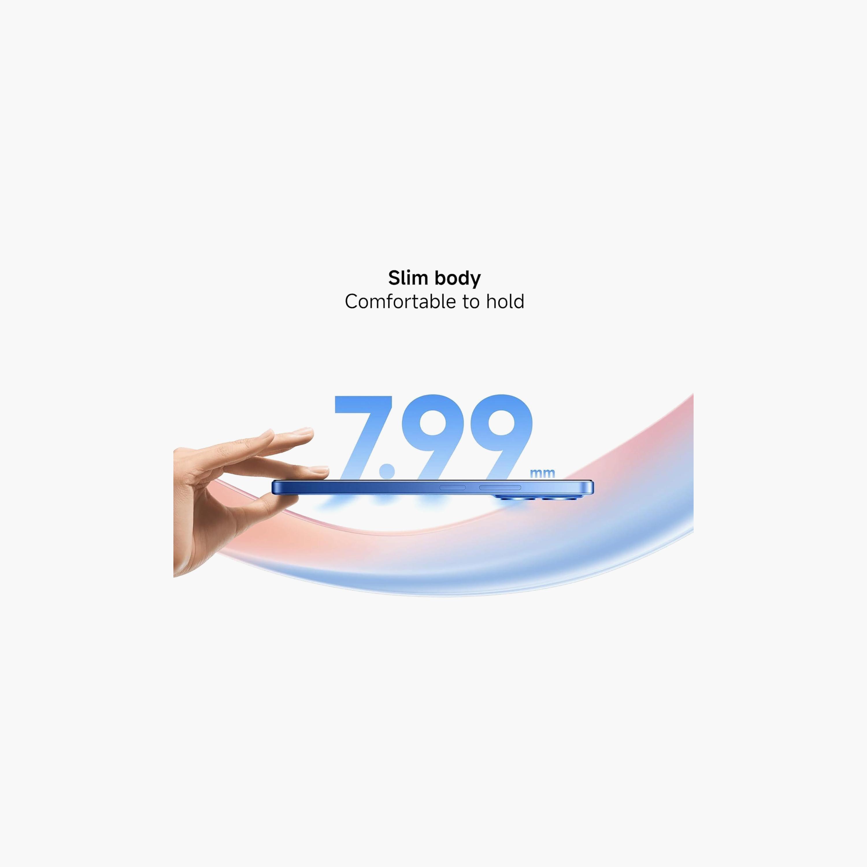 هاتف ذكي شاومي ريدمي 15C باللون الأسود الليلي يدعم شبكات 4G ورام 8 جيجابايت وسعة 256 جيجابايت وشاشة 6.9 بوصة ومعالج ثماني النواة بنظام HyperOS 2-electronics-phones-image-4