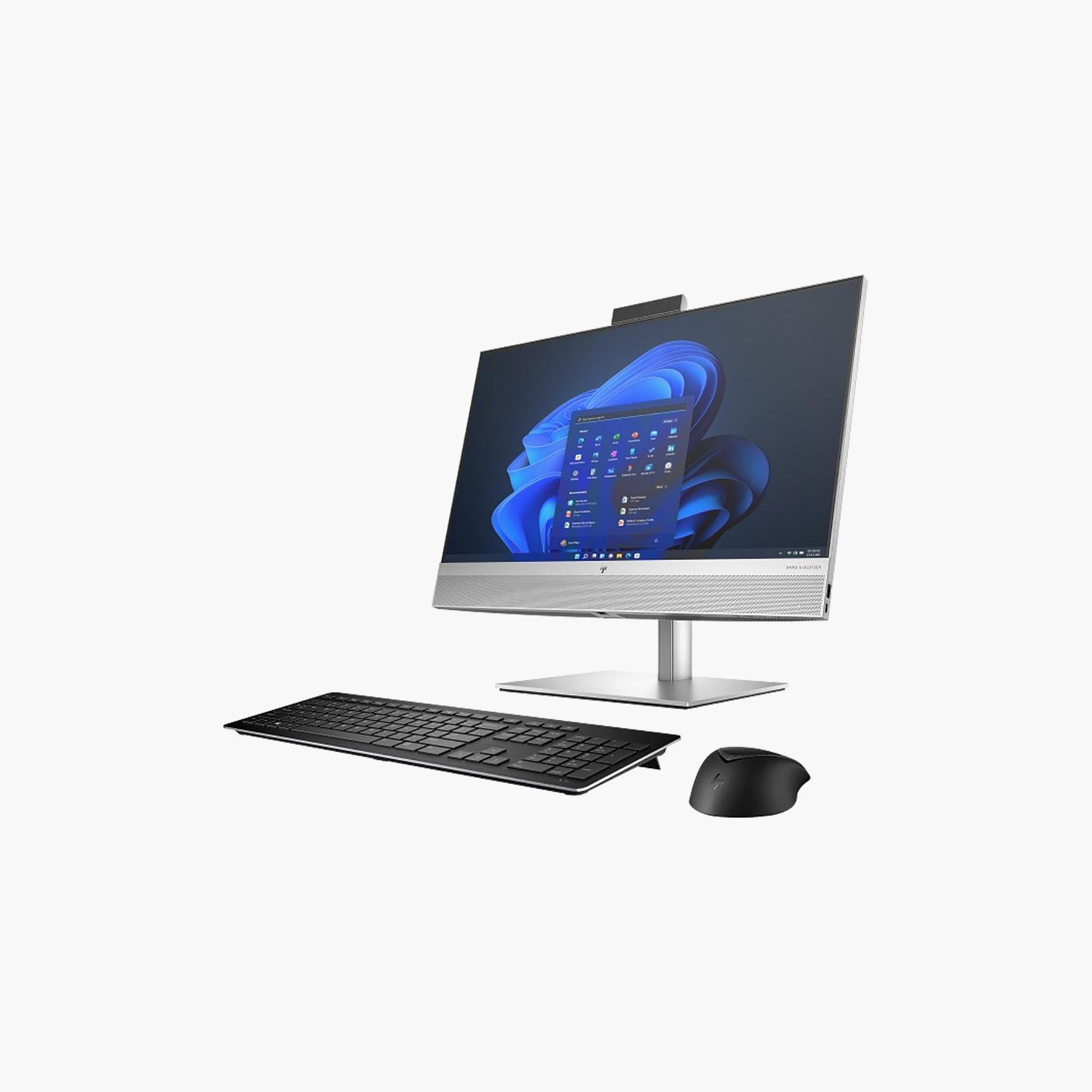 كمبيوتر متكامل الكل في واحد (AIO) إتش بي إيليت وان 840 G9 بمعالج i7-14700، رام 16 جيجابايت، 512 جيجابايت SSD، شاشة 23.8 بوصة FHD، كرت شاشة إنتل UHD، ويندوز 11 - فضي | A55PMET#BH5-electronics-accessories-computeraccesories-image-1