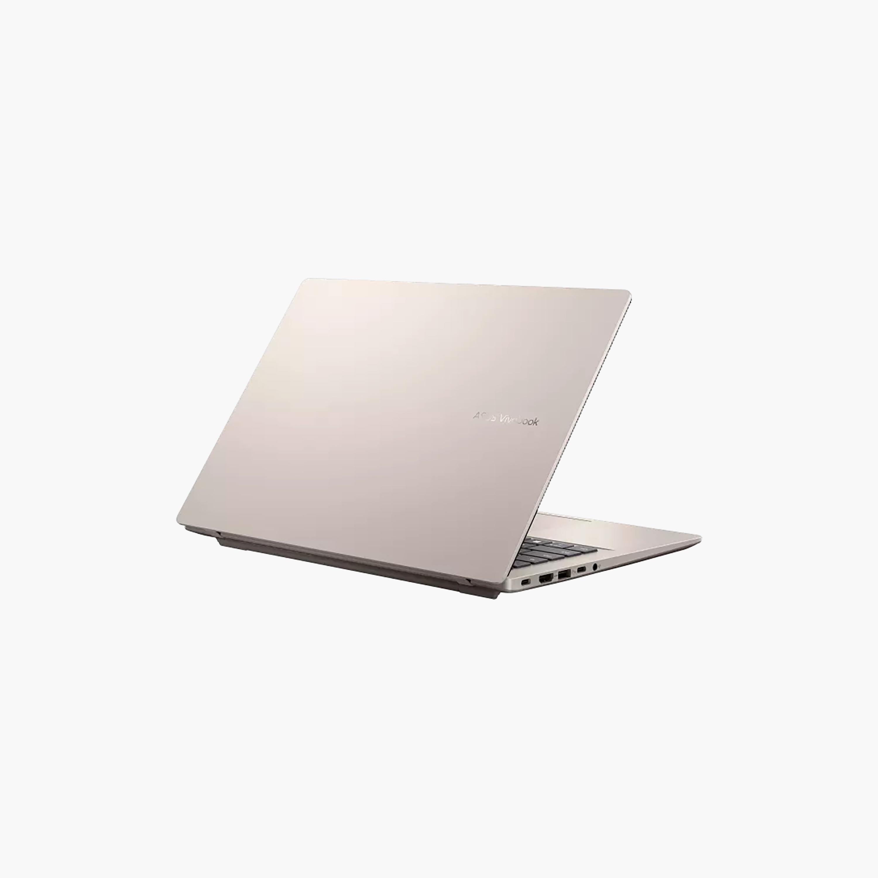 لابتوب أسوس فيفوبوك 14 بمعالج AMD رايزن AI 5 330، رام 16 جيجابايت، 512 جيجابايت SSD، شاشة 14 بوصة، ويندوز 11 هوم - ذهبي بلاتيني | M1407KA-LY174W-electronics-laptops-image-2