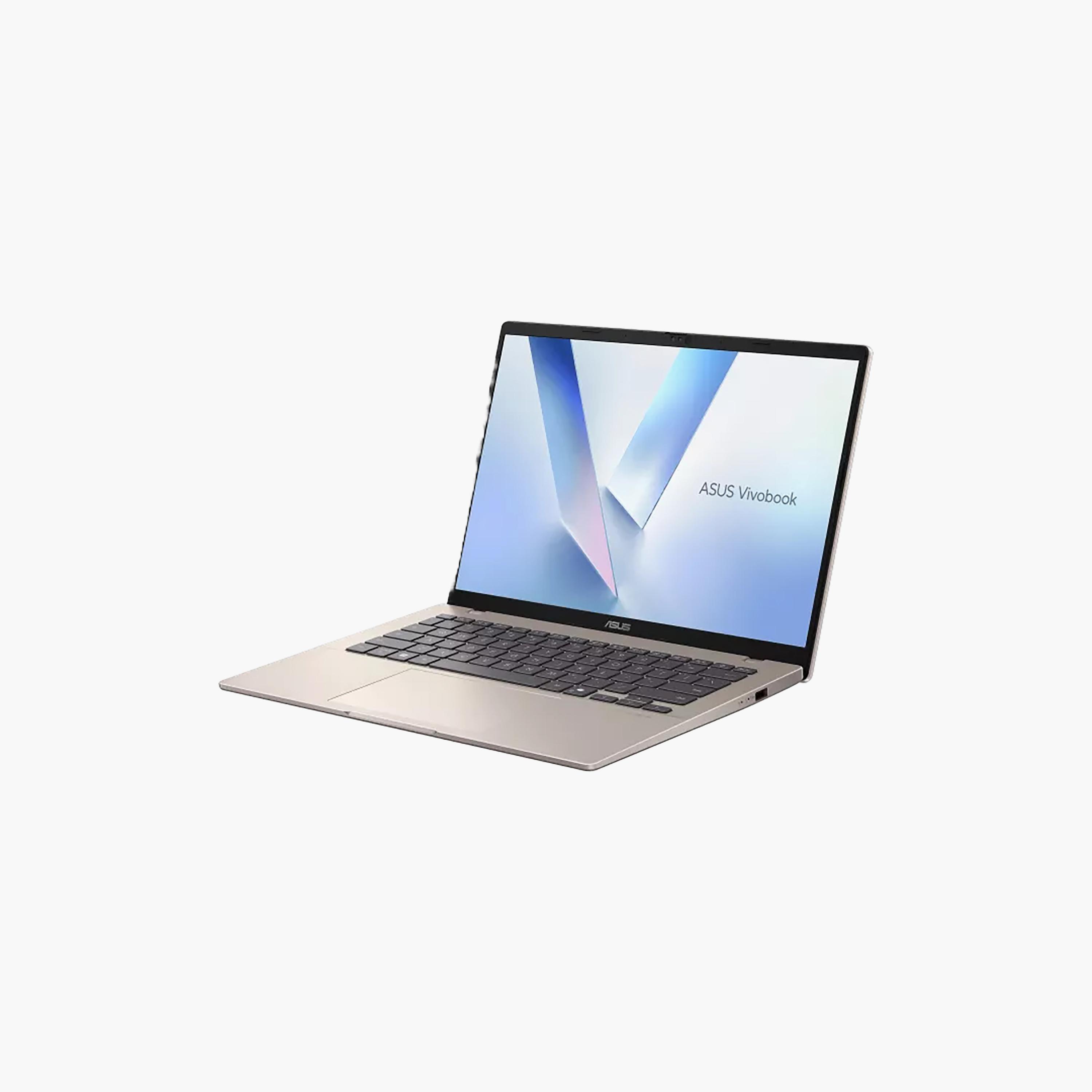 لابتوب أسوس فيفوبوك 14 بمعالج AMD رايزن AI 5 330، رام 16 جيجابايت، 512 جيجابايت SSD، شاشة 14 بوصة، ويندوز 11 هوم - ذهبي بلاتيني | M1407KA-LY174W-electronics-laptops-image-4