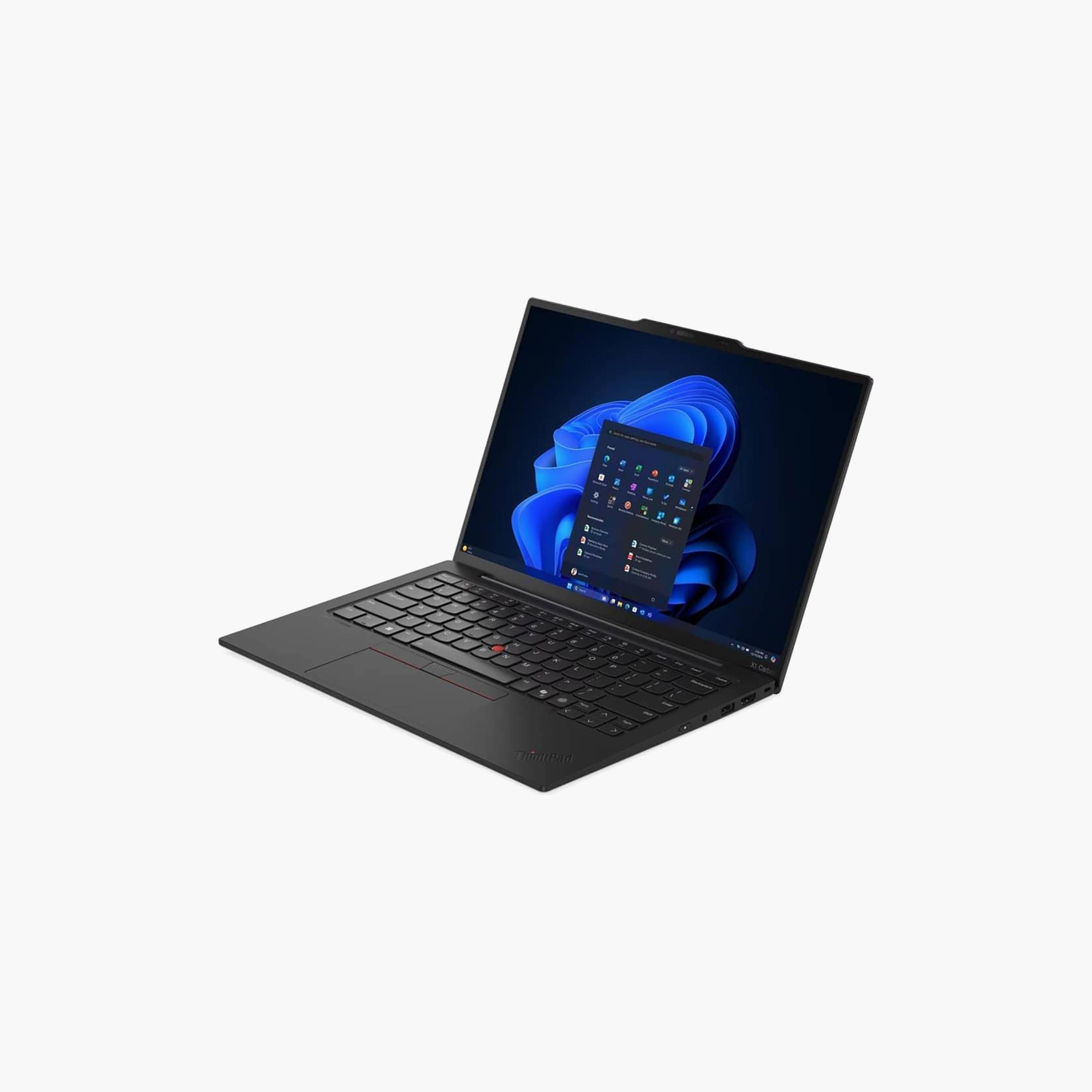 لابتوب لينوفو ثينك باد X1 كاربون (الجيل 13) بمعالج إنتل كور أولترا 7 258V، رام 32 جيجابايت، 1 تيرابايت، شاشة 14 بوصة OLED مع سماعة رأس لإلغاء الضوضاء - أسود | 21NS00XNGR+ANC-electronics-laptops-image-3