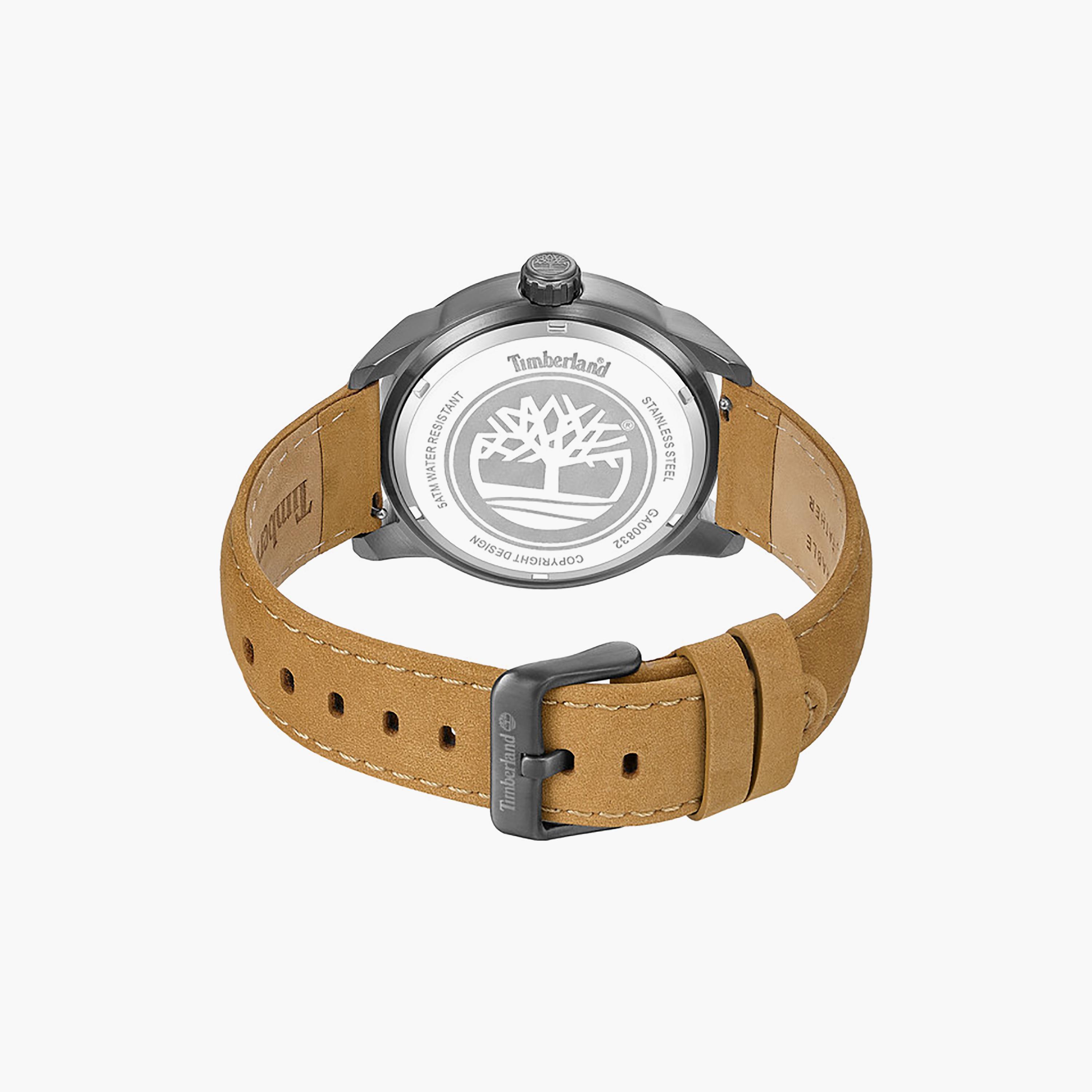 Lanigan Green Dial Leather Strap Analog Watch for Men 44mm-men-watchesandjewellery-watches-image-3