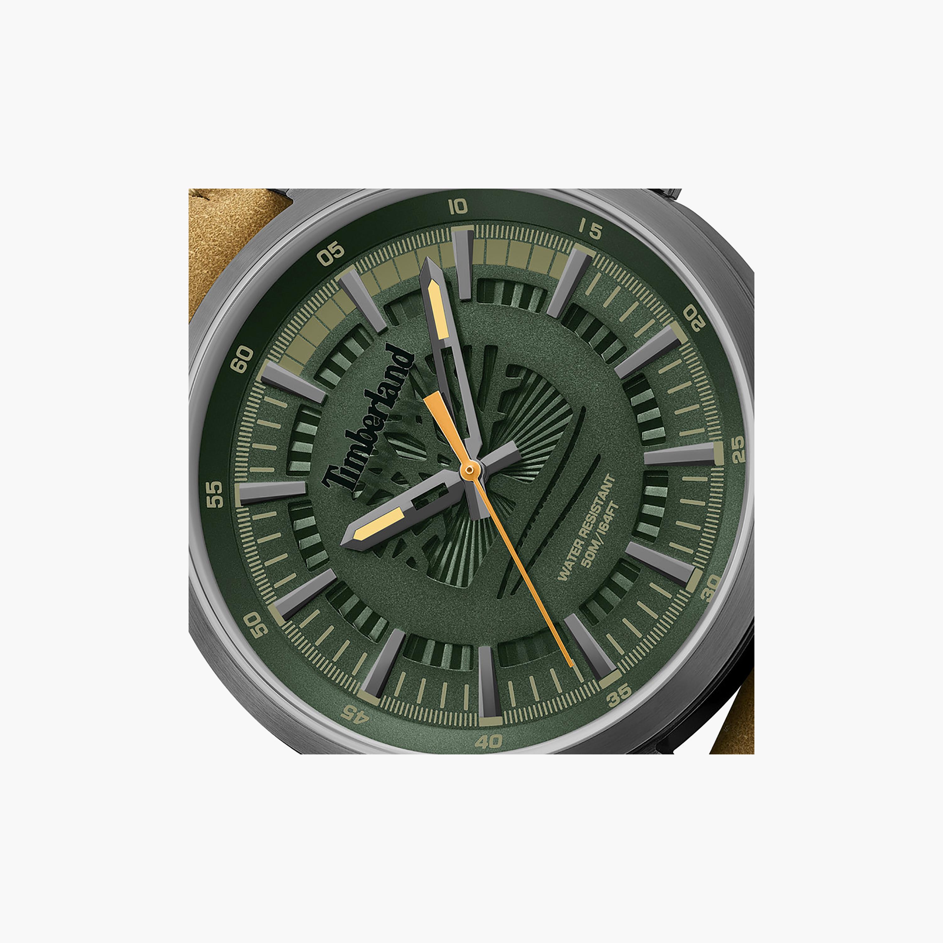 Lanigan Green Dial Leather Strap Analog Watch for Men 44mm-men-watchesandjewellery-watches-image-4