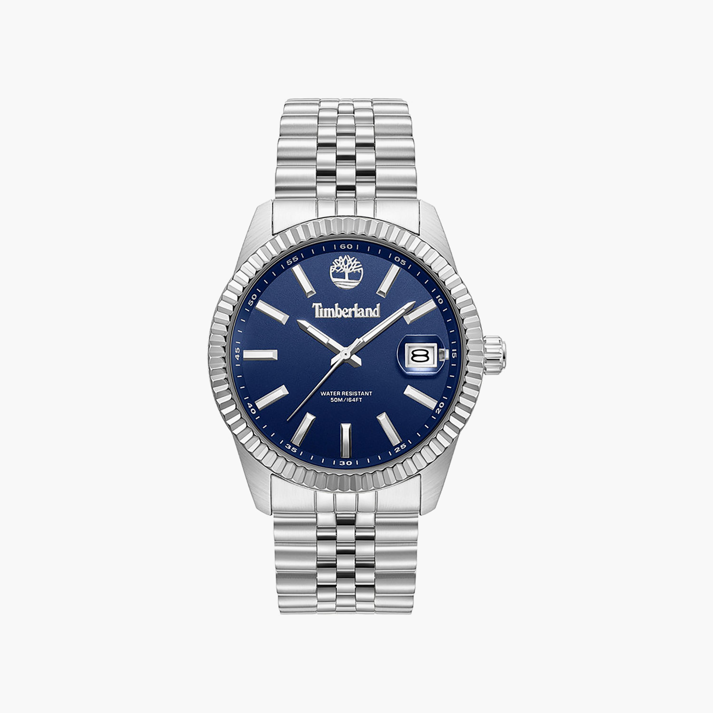 Northerd Blue Dial Stainless Steel Bracelet Analog Watch for Men 41mm-men-watchesandjewellery-watches-image-1