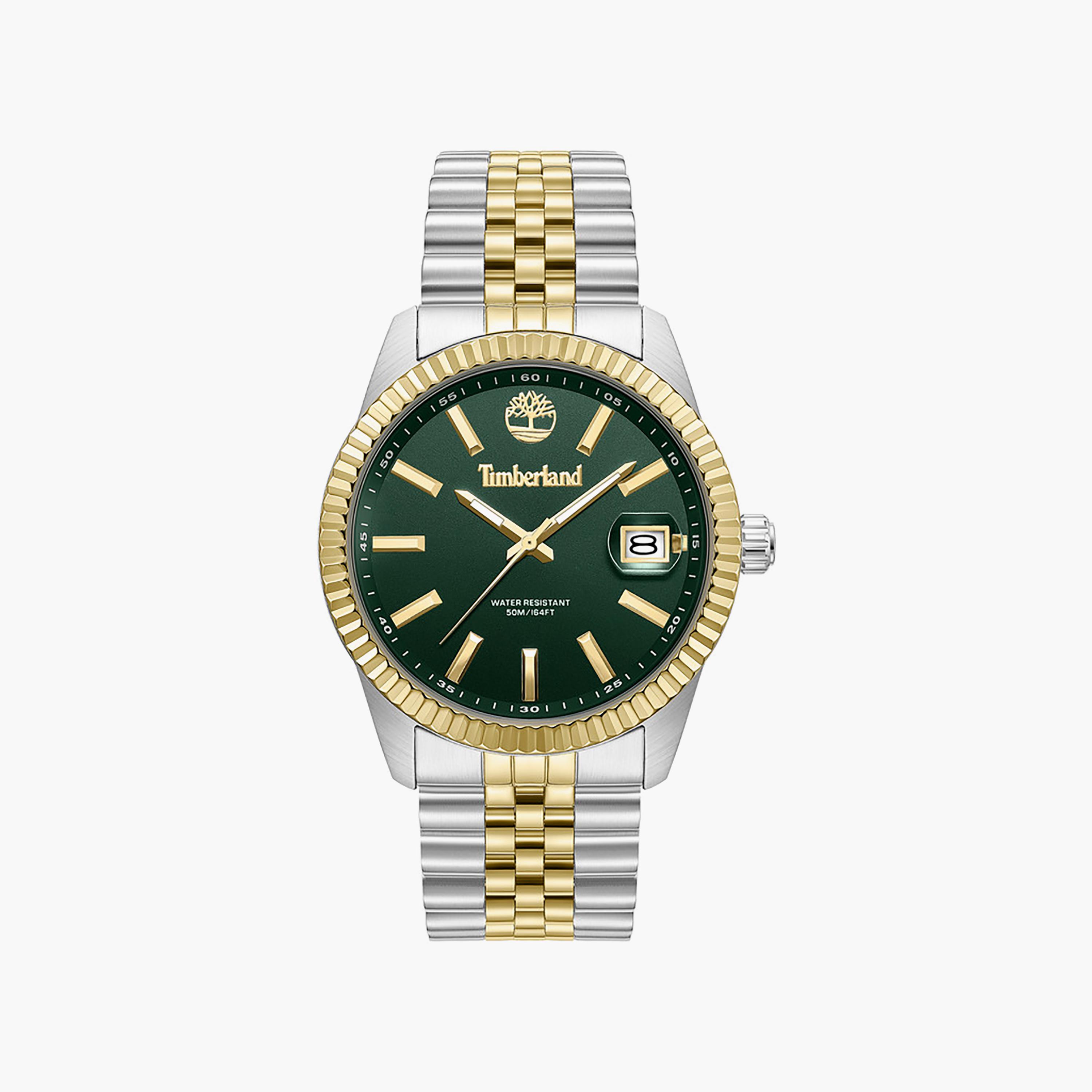 Northerd Green Dial Stainless Steel Bracelet Analog Watch for Men 41mm-men-watchesandjewellery-watches-image-1