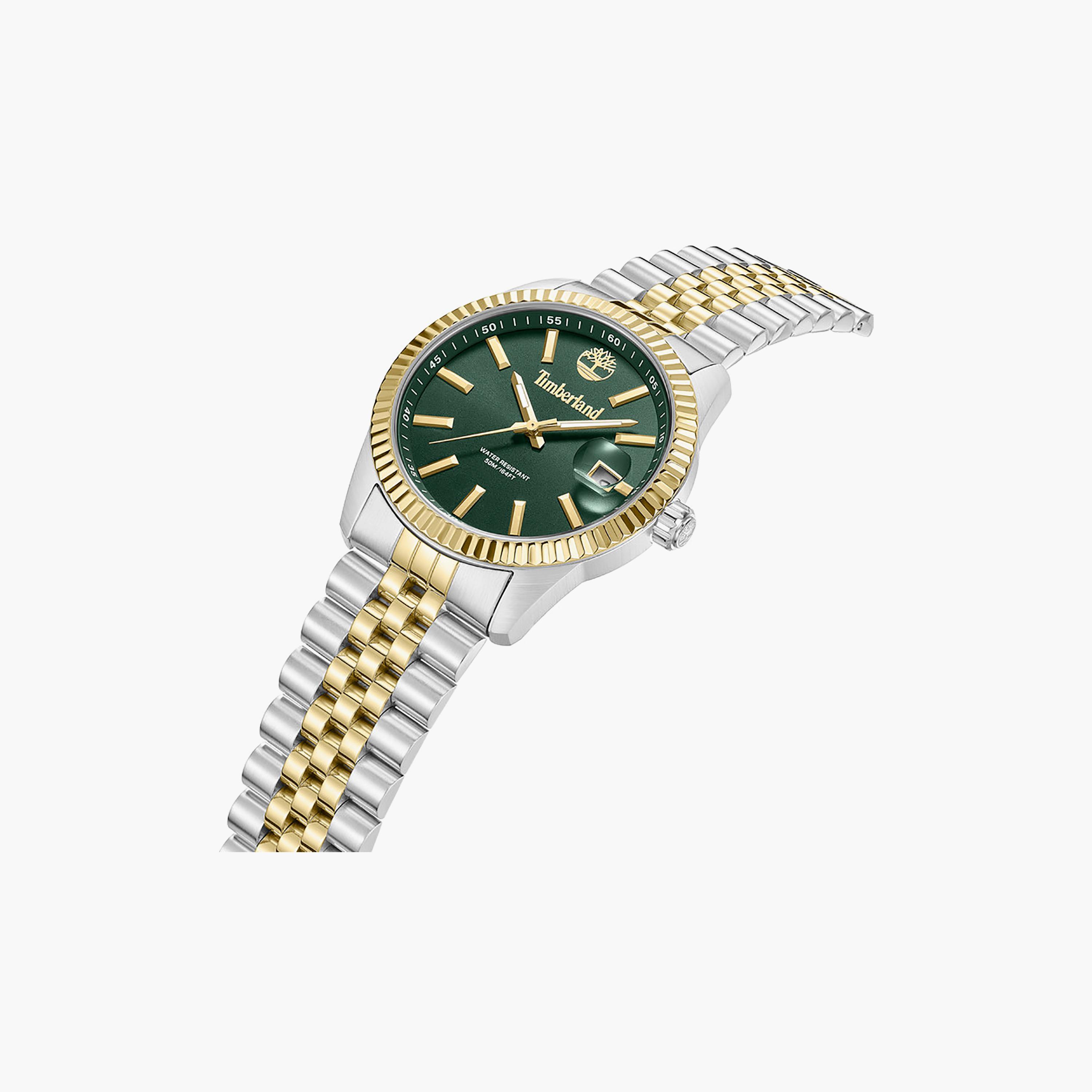 Northerd Green Dial Stainless Steel Bracelet Analog Watch for Men 41mm-men-watchesandjewellery-watches-image-2
