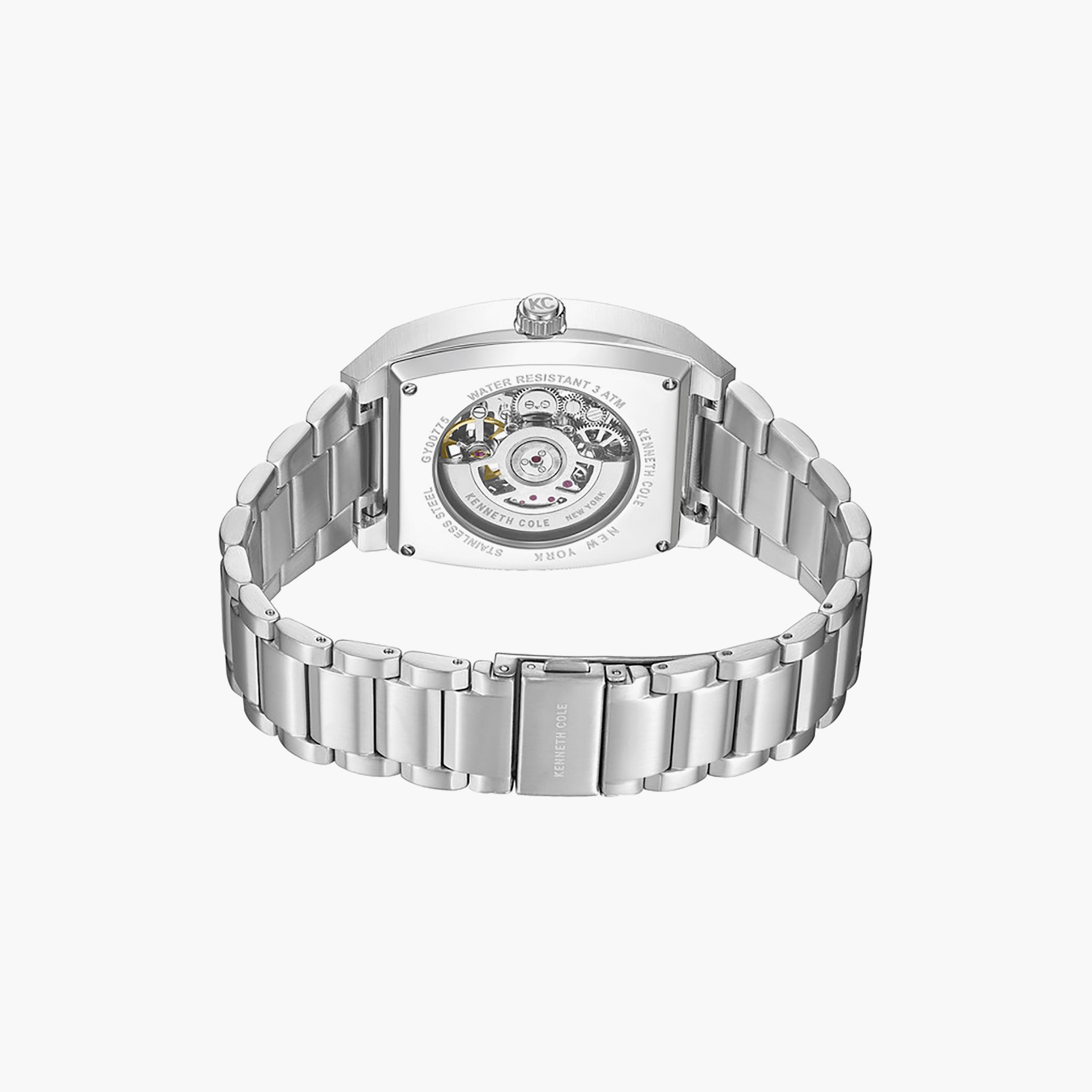 Blue Dial Stainless Steel Bracelet Multifunction Watch for Men 40mm-men-watchesandjewellery-watches-image-4