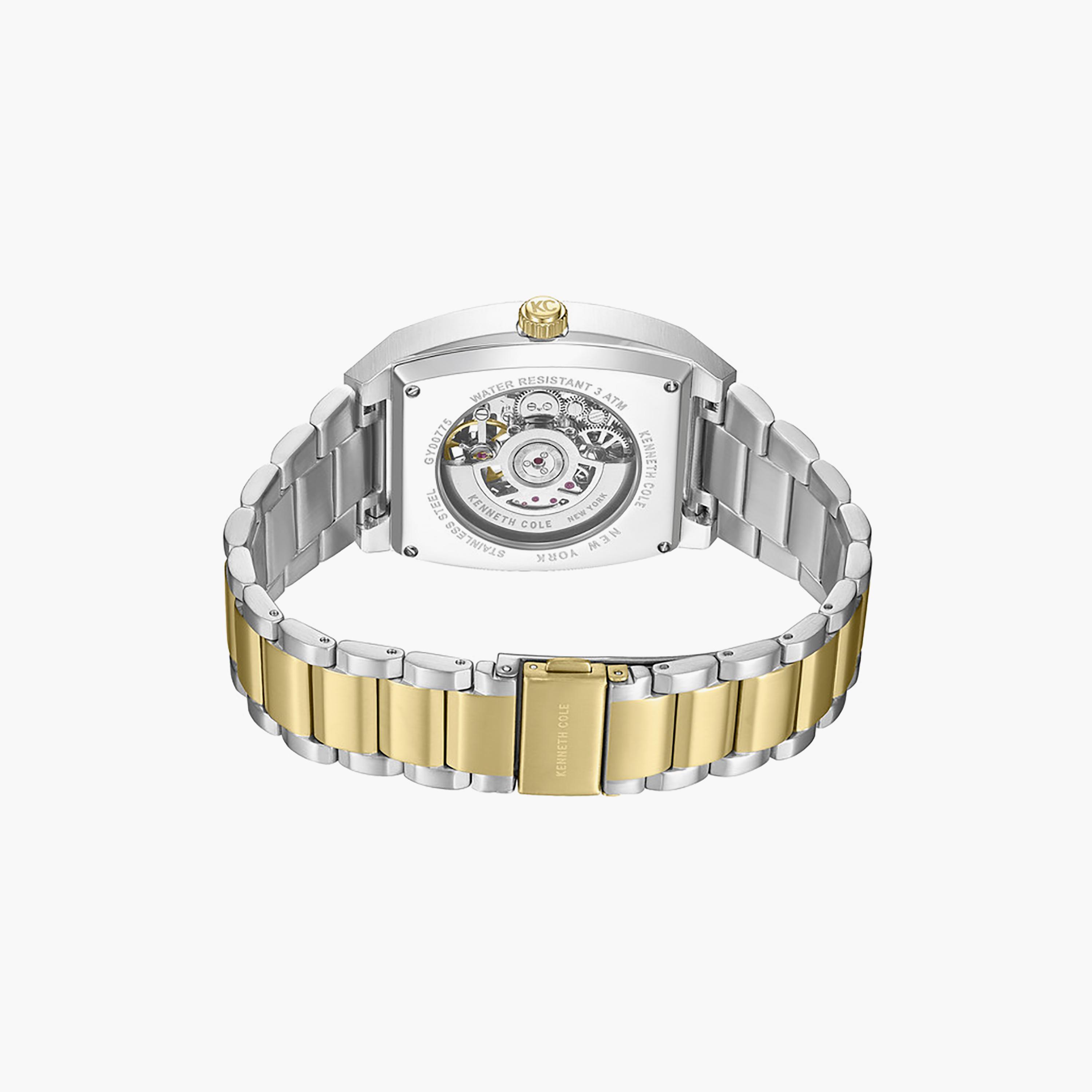 Gun Dial Stainless Steel Bracelet Multifunction Watch for Men 40mm-men-watchesandjewellery-watches-image-4