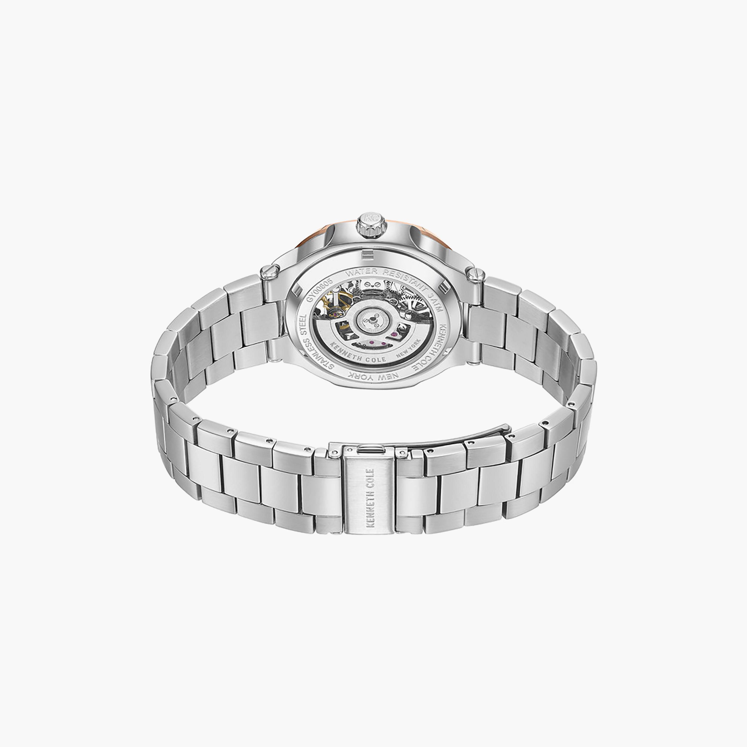 Blue Dial Stainless Steel Bracelet Multifunction Watch for Men 45.5mm-men-watchesandjewellery-watches-image-3