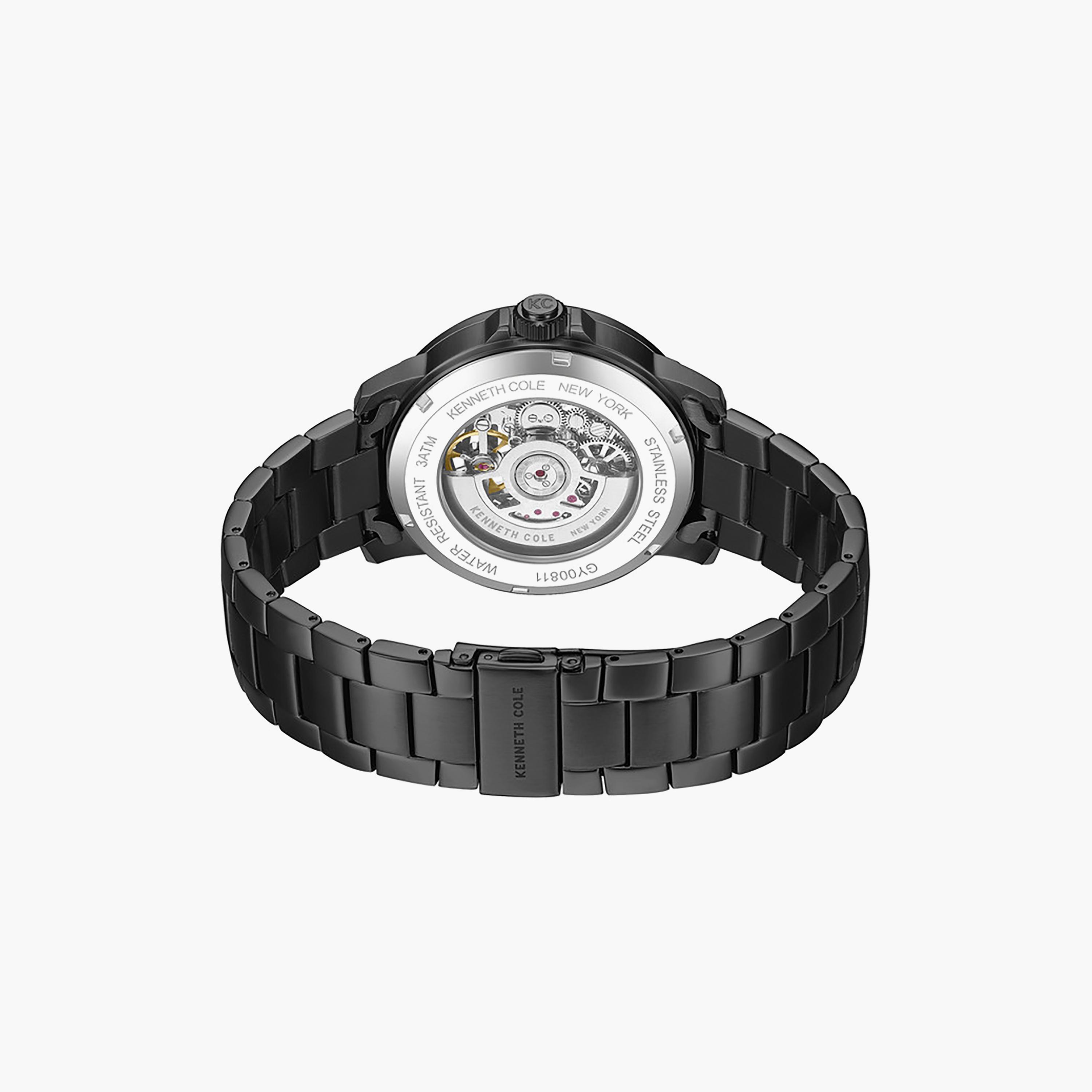 Green Dial Stainless Steel Bracelet Multifunction Watch for Men 44mm-men-watchesandjewellery-watches-image-3
