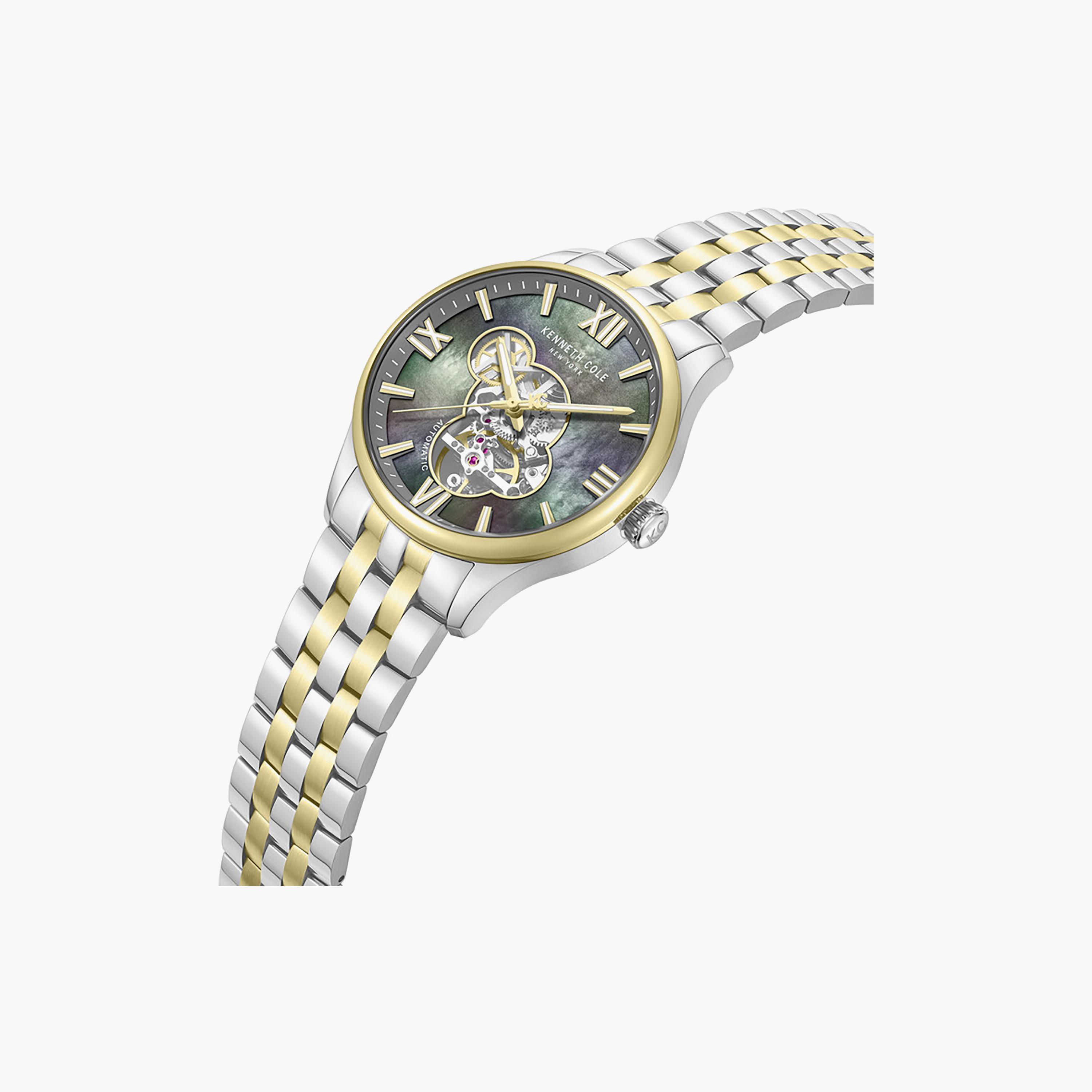Mother Of Pearl Dial Stainless Steel Bracelet Multifunction Watch for Men 43mm-men-watchesandjewellery-watches-image-2