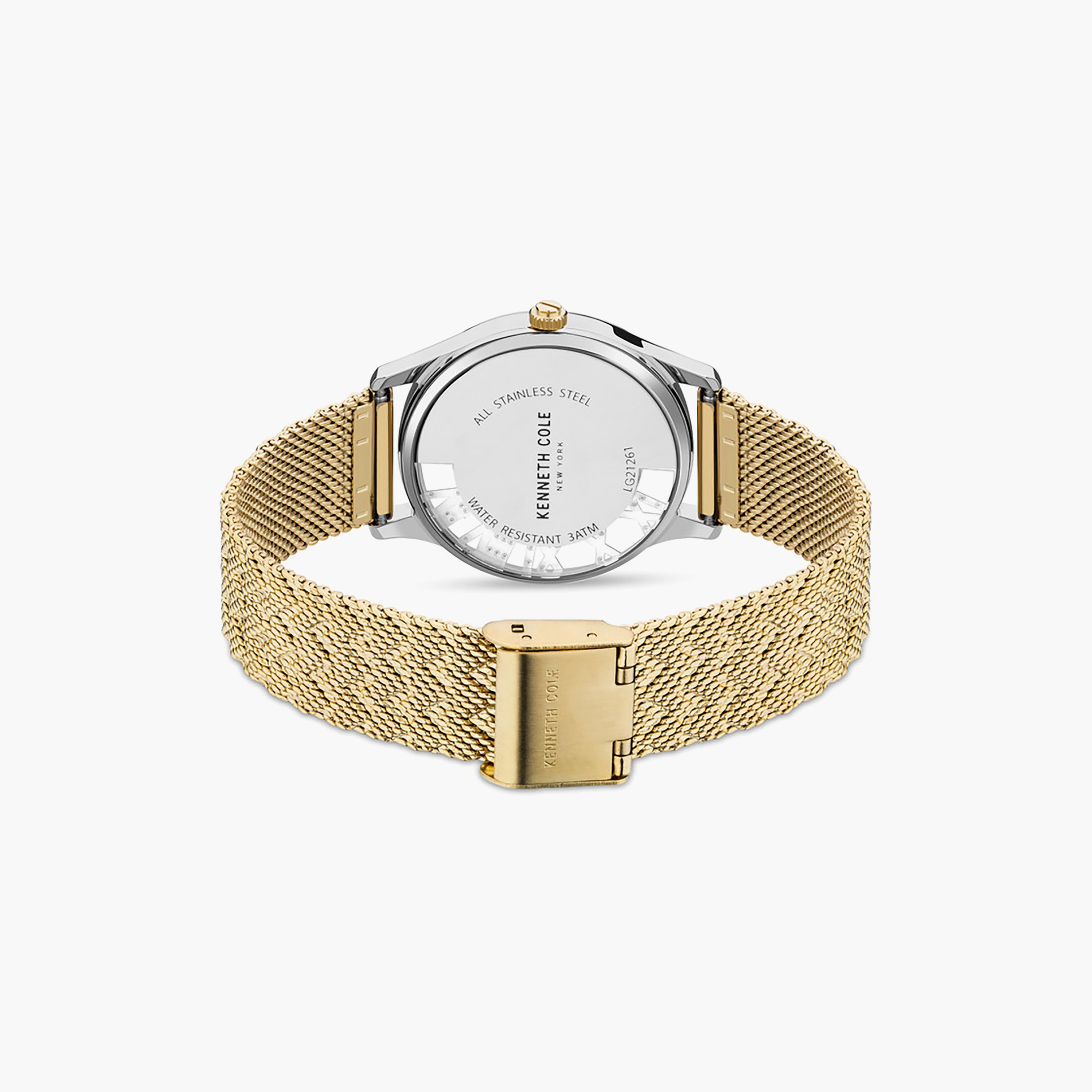 Mother Of Pearl Dial Stainless Steel Bracelet Analog Watch for Women 36mm-women-watchesandjewellery-watches-image-3
