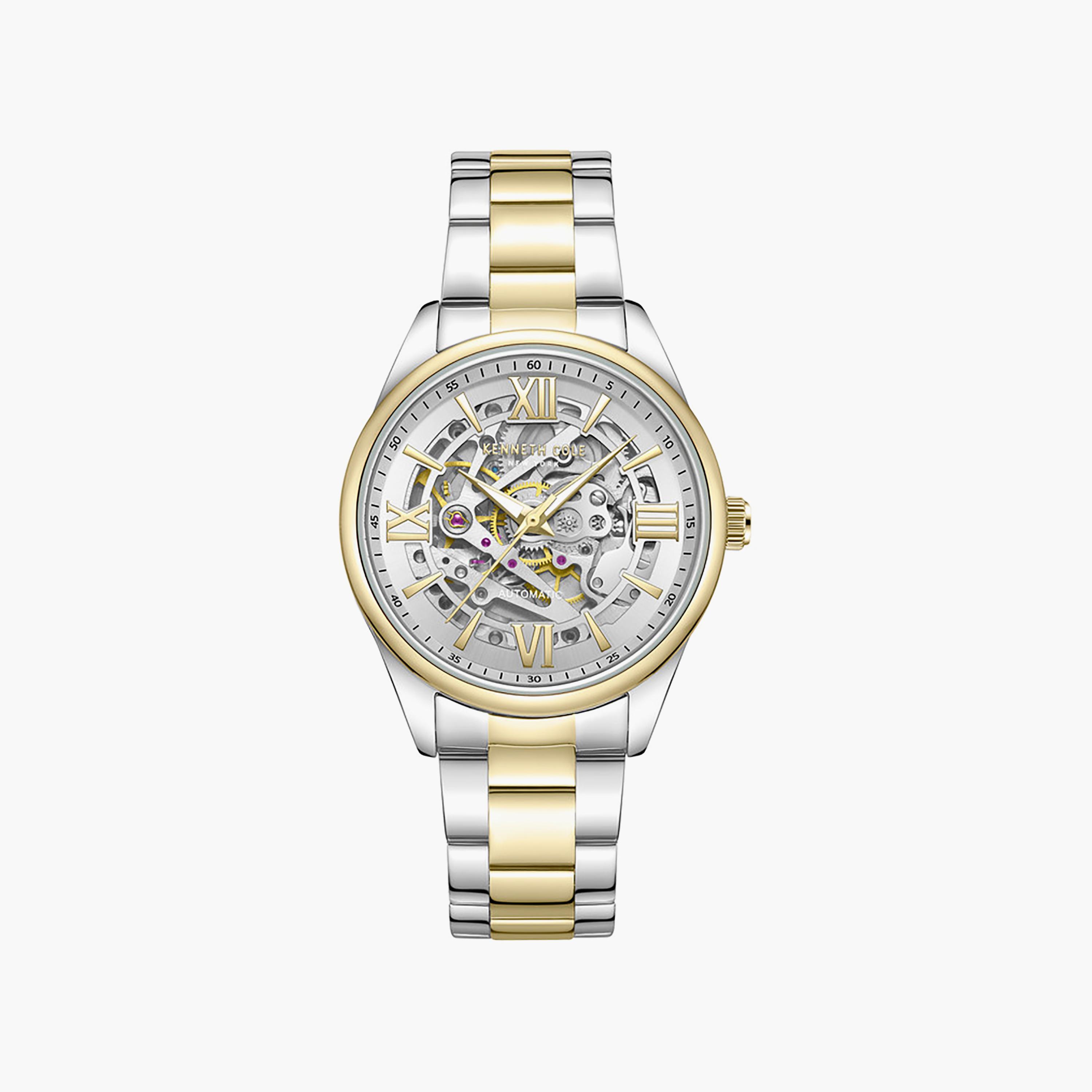 Silver Dial Stainless Steel Bracelet Multifunction Watch for Women 36mm-women-watchesandjewellery-watches-image-1
