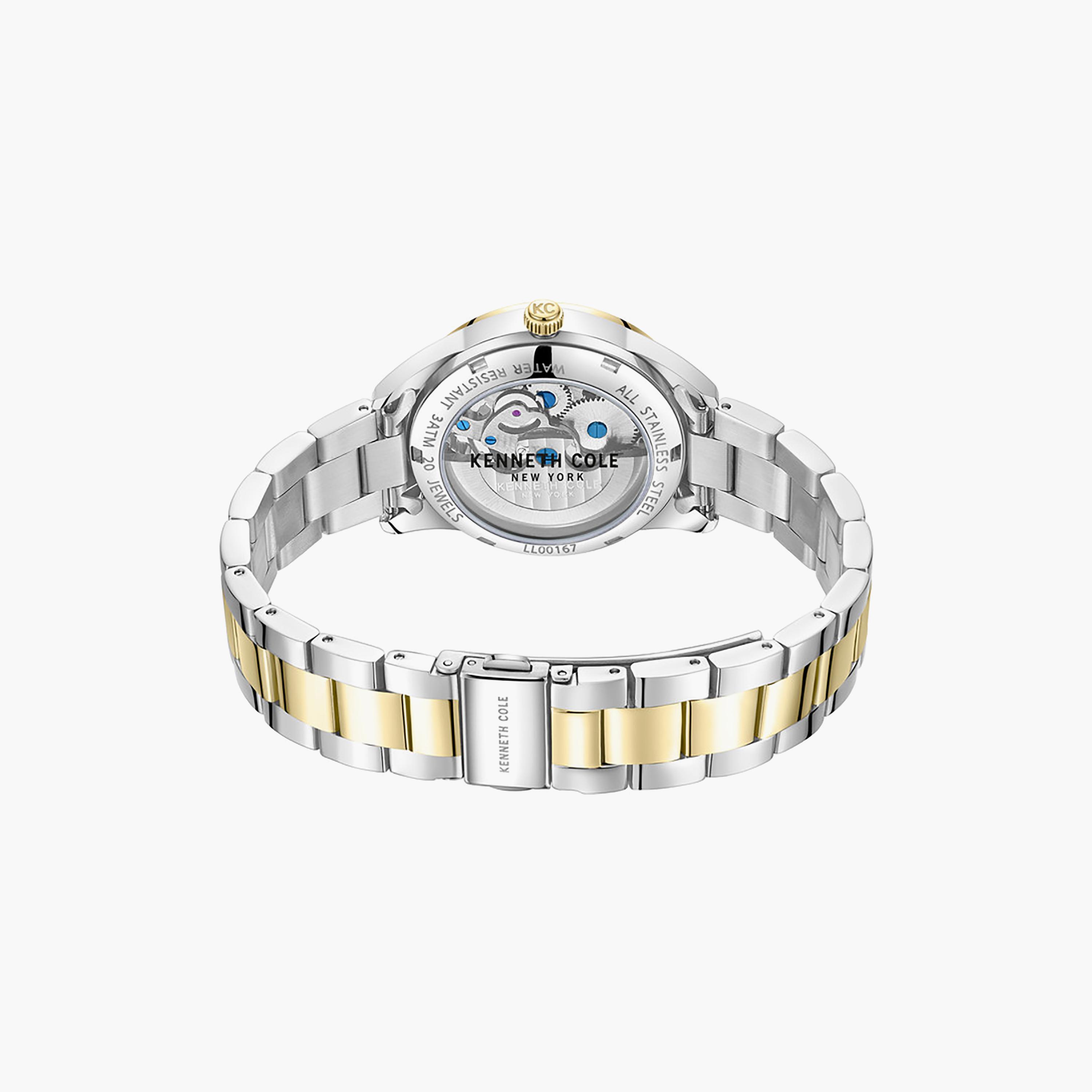 Silver Dial Stainless Steel Bracelet Multifunction Watch for Women 36mm-women-watchesandjewellery-watches-image-3