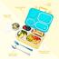 علبة غداء من الستانلس ستيل مع وعاء – من إيزي كيدز - 800 مل-kids-schoolessentials-lunchboxes-image-8