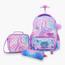 Eazy Kids Mermaid 3-Piece 17-inch Trolley Backpack Set with Lunch Bag and Pencil Pouch - 30x18x43 cm-promo_HC_SA_discountpromo_20042020-image-1