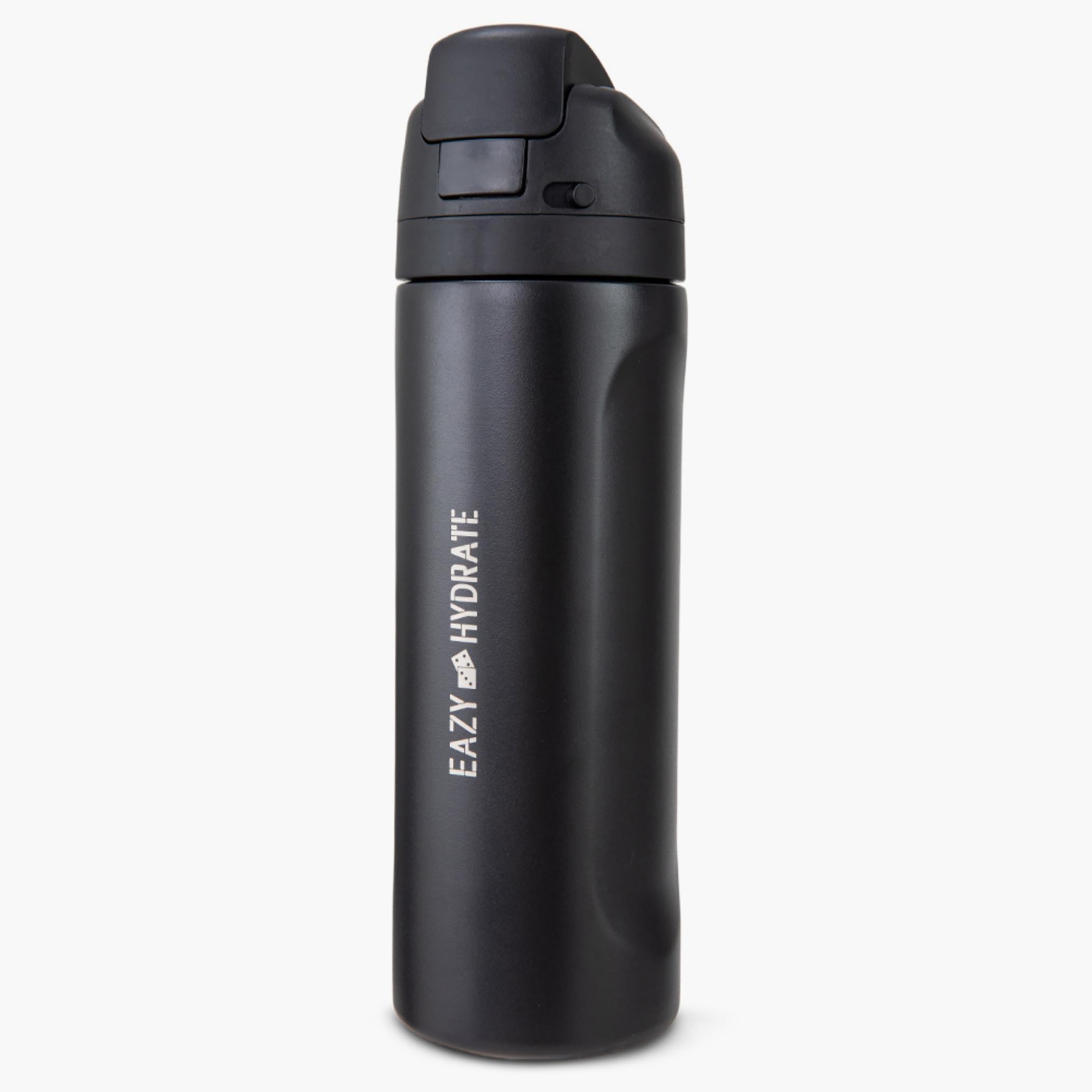 Eazy Kids Stainless Steel Water Bottle with Straw and Spout - 710 ml
