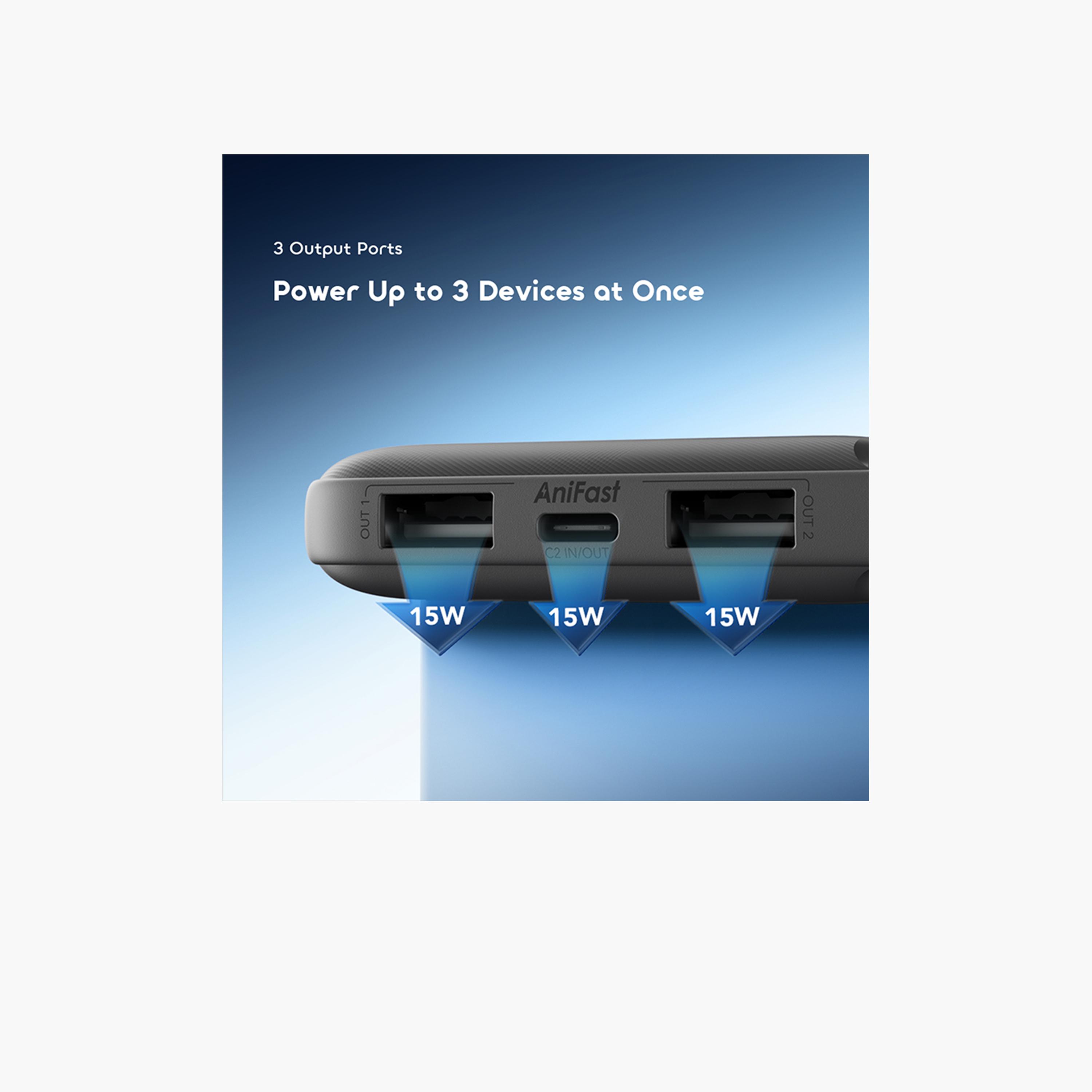 Oraimo PowerFlow L1 Power Bank 10000 mAh 15W - Black-electronics-accessories-mobileaccesories-image-4