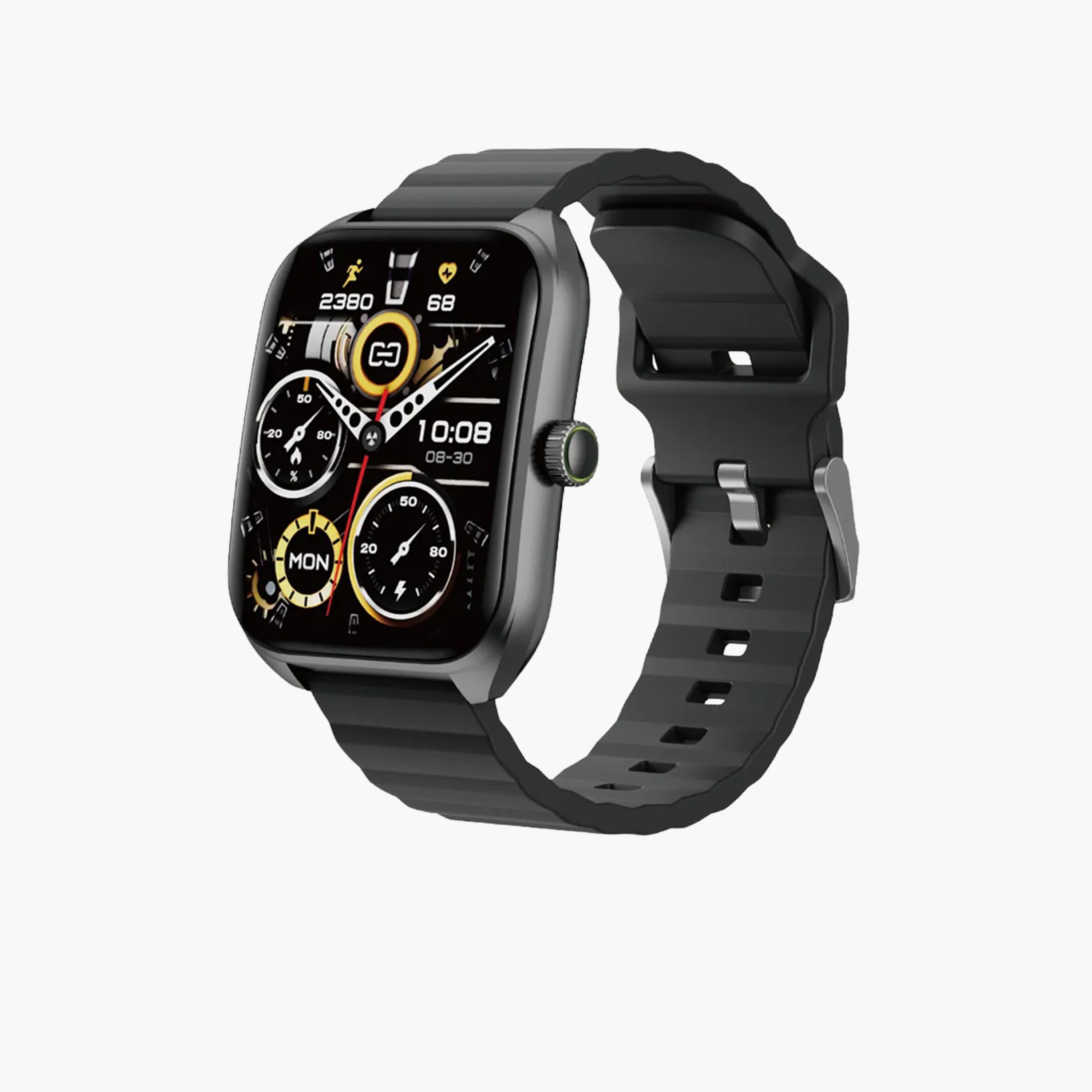 Oraimo Watch Nova2 2.01" AMOLED IP68 Curved Touchscreen Smart Watch - Black-electronics-smartwatches-image-1