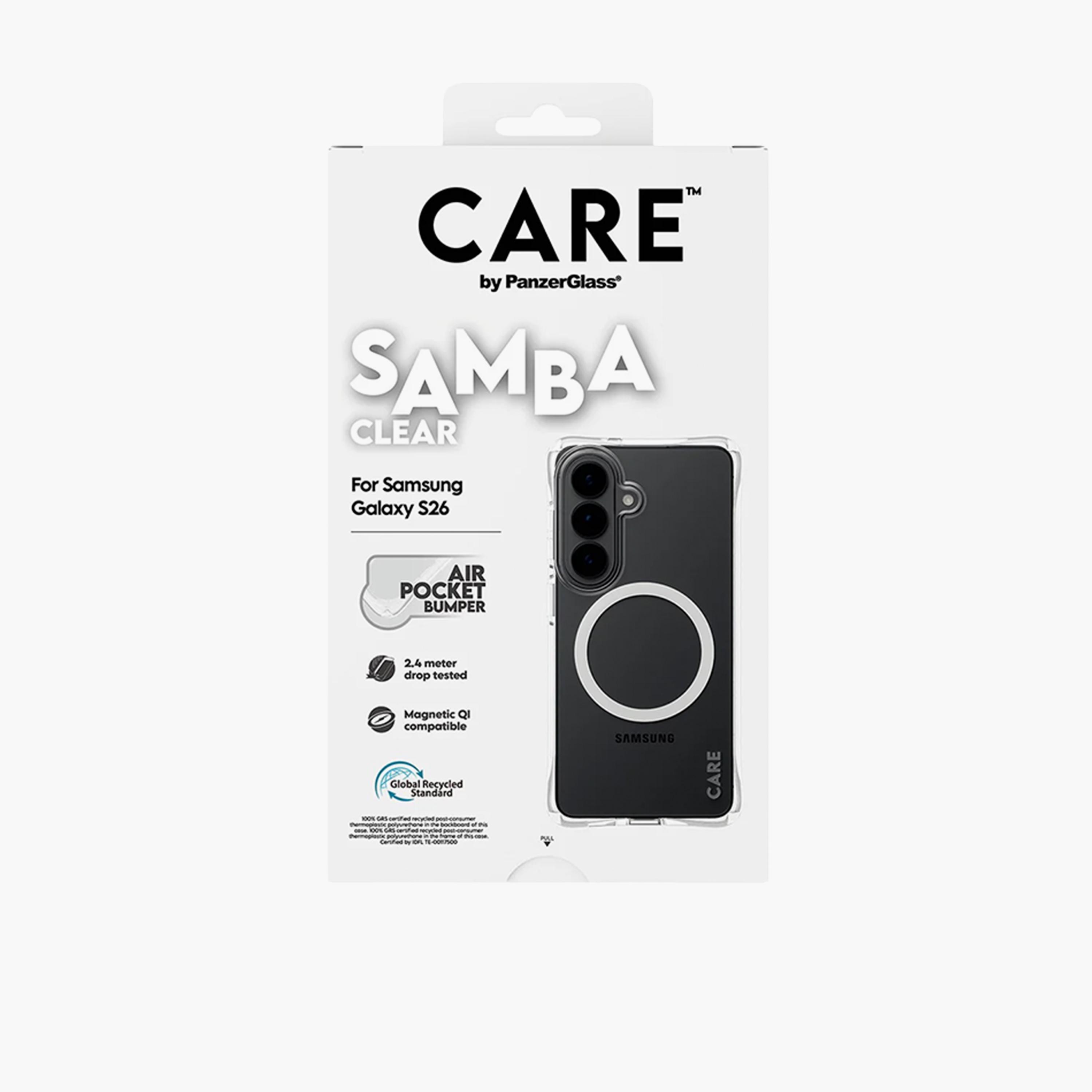 PanzerGlass CARE Samba Case with White Qi Samsung Galaxy S26 - Clear-electronics-accessories-mobileaccesories-image-4