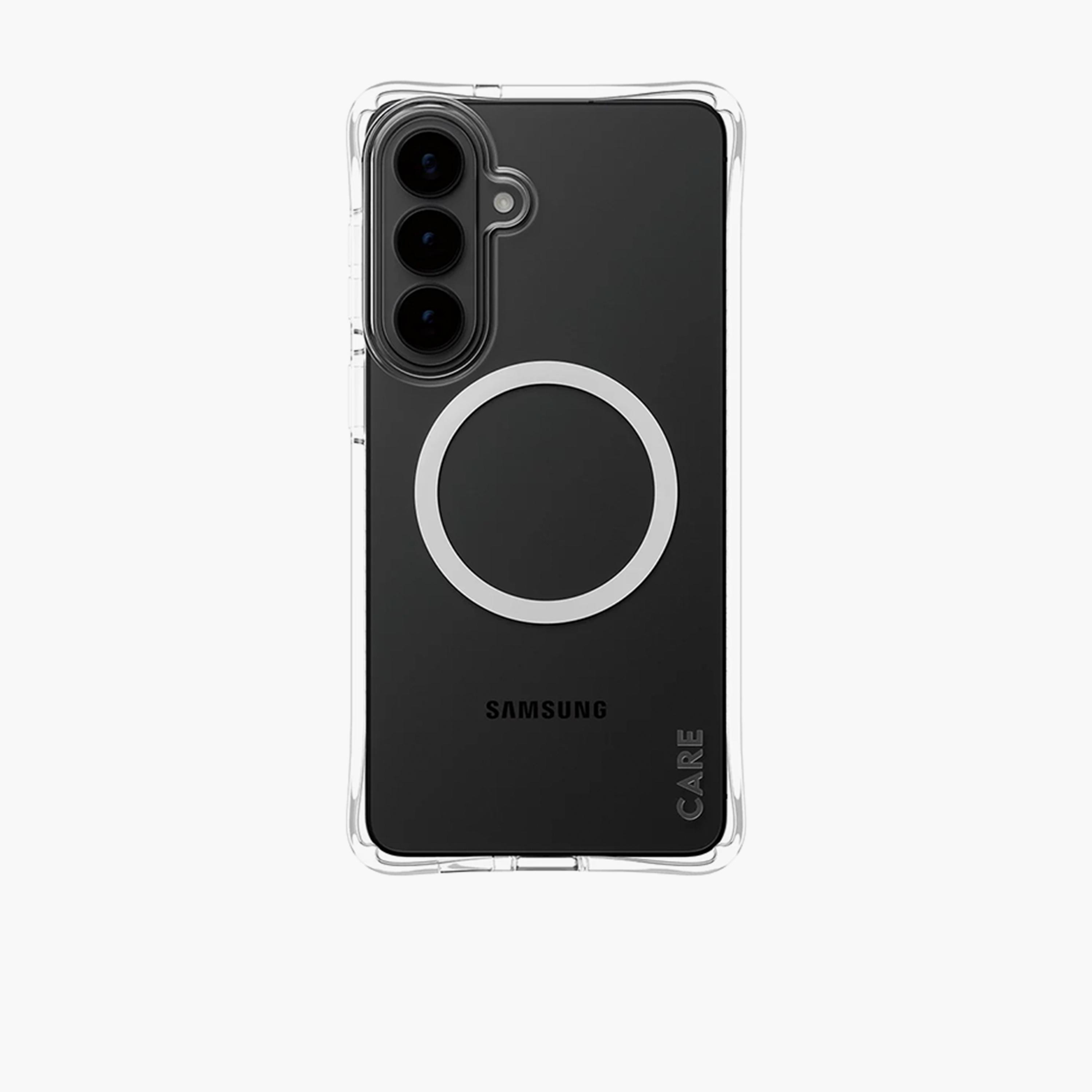 PanzerGlass CARE Samba Case with White Qi Samsung Galaxy S26 Plus - Clear-electronics-accessories-mobileaccesories-image-2
